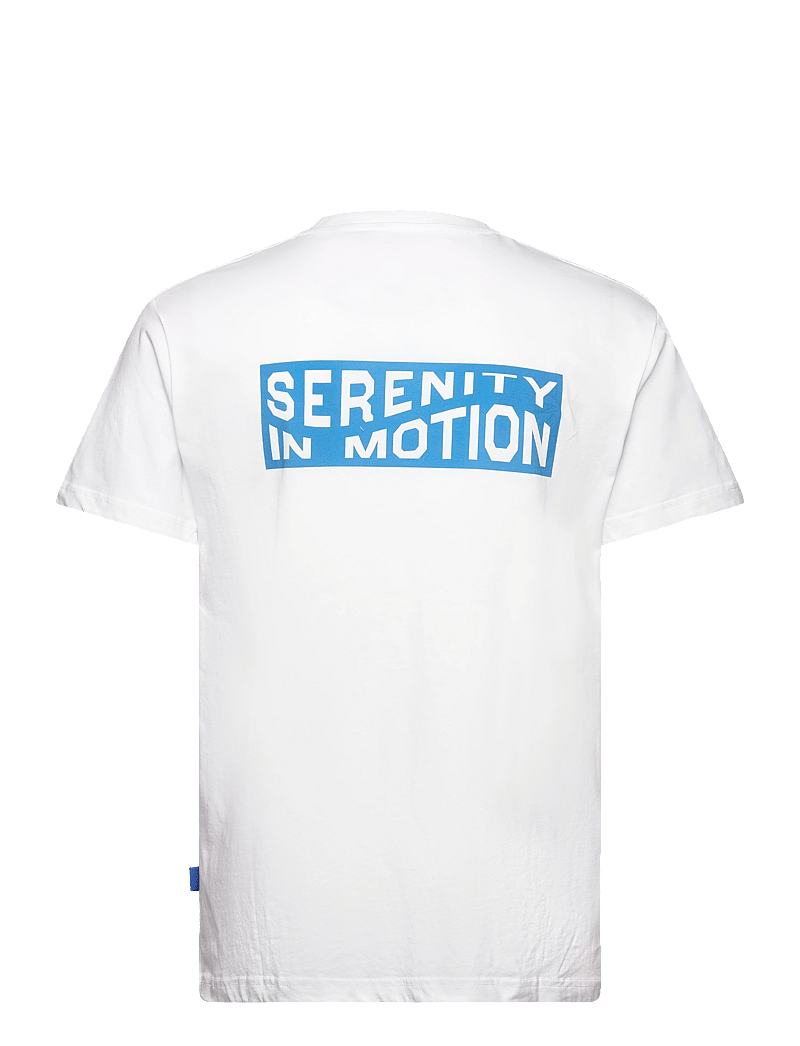 Garment Project - Relaxed Fit Tee - White / Serenity - kurzärmelig - white - 1
