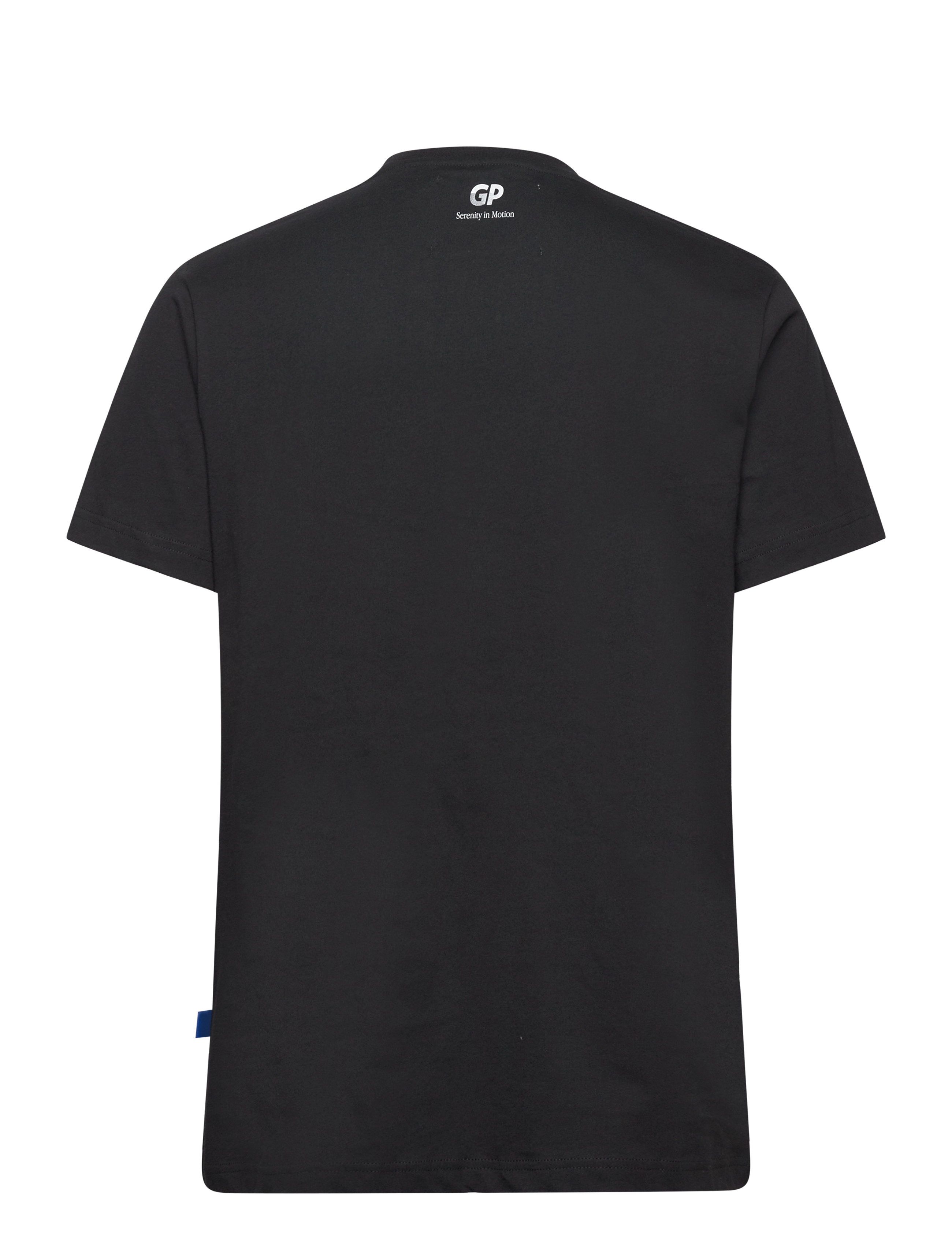 Garment Project - Relaxed Fit Tee - Black / Lazy hazy - kurzärmelig - black/grey a.o.p. - 1