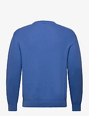 Garment Project - Round Neck Knit - Blue - knitted round necks - blue - 1