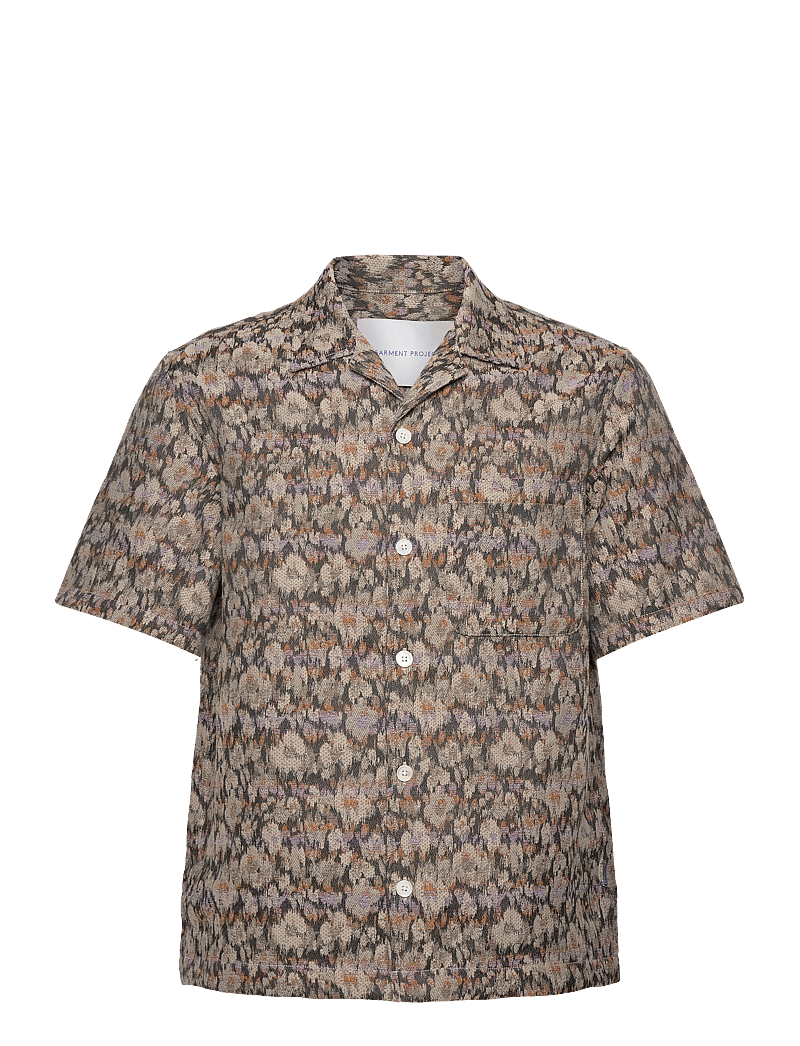 Garment Project - Camp Collar Shirt - Earth Flower - kurzarmhemden - earth - 0