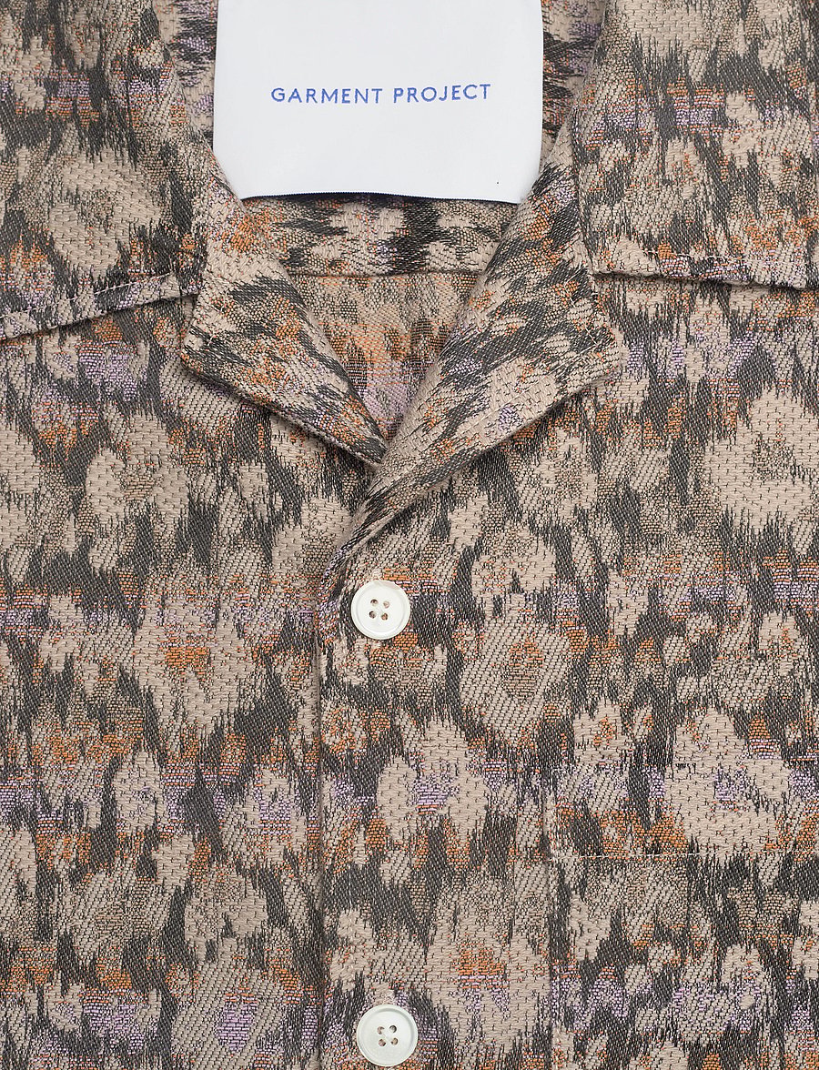 Garment Project - Camp Collar Shirt - Earth Flower - kurzarmhemden - earth - 2