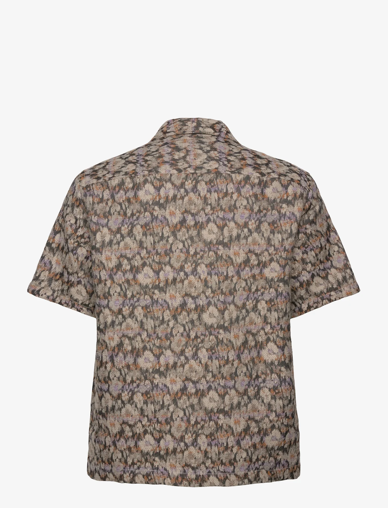 Garment Project - Camp Collar Shirt - Earth Flower - kortärmade skjortor - earth flower - 1