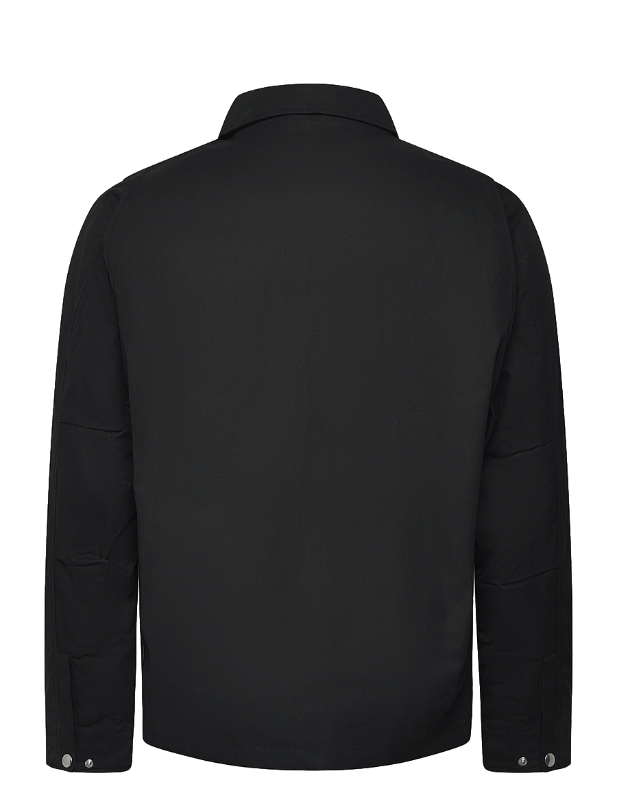 Garment Project - Waxed Cotton Worker - Black - vårjackor - black - 1