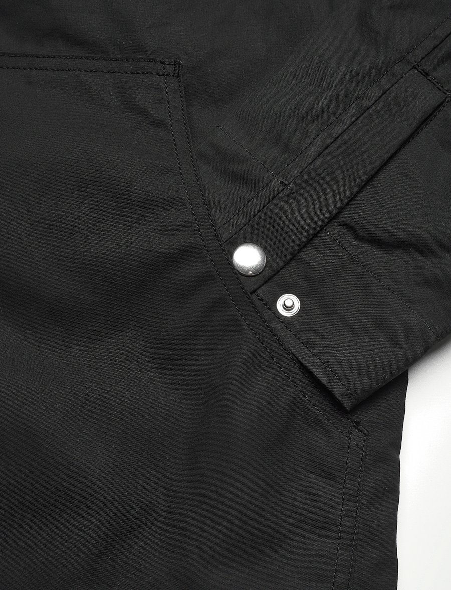 Garment Project - Waxed Cotton Worker - Black - vårjackor - black - 3
