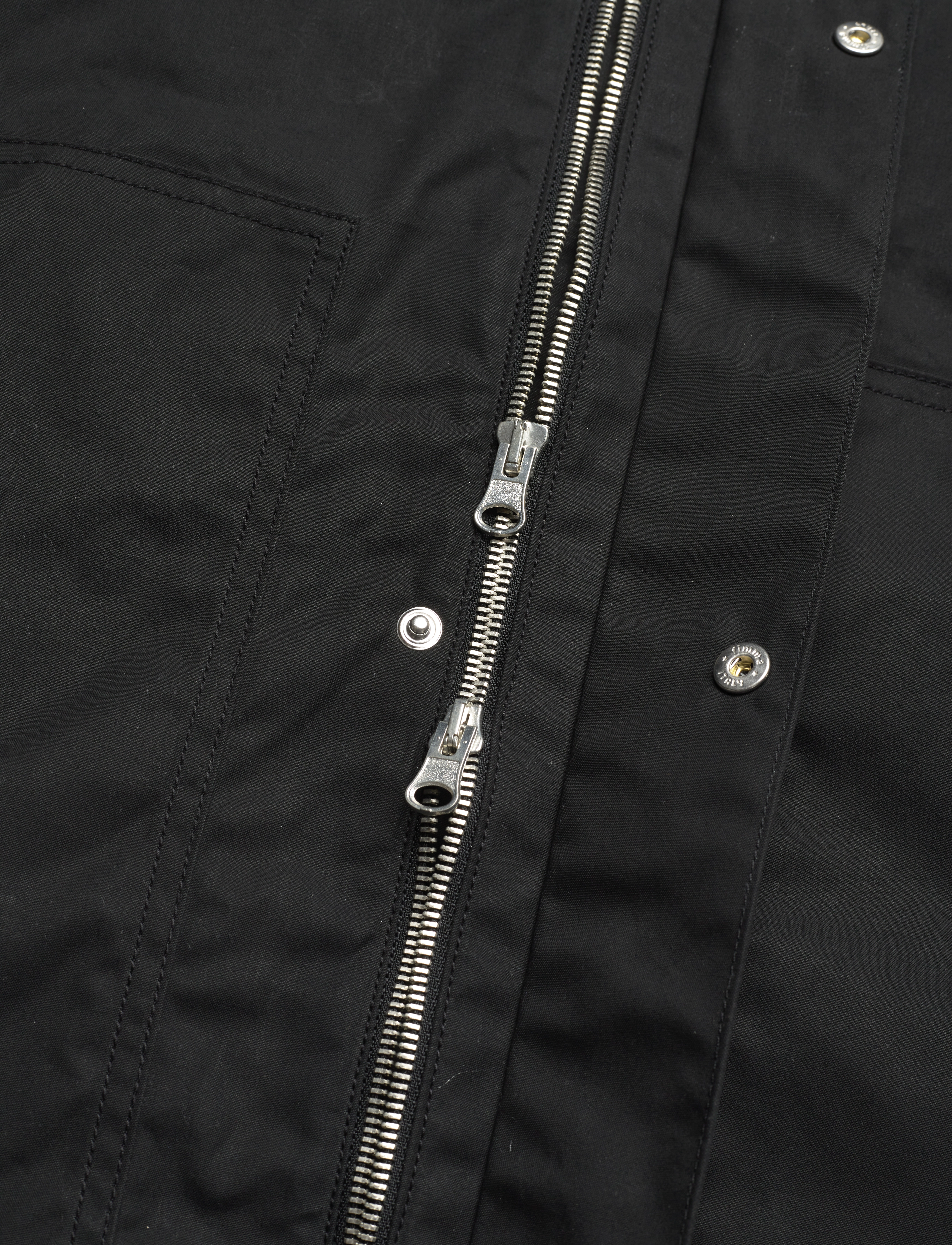 Garment Project - Waxed Cotton Worker - Black - forårsjakker - black - 4