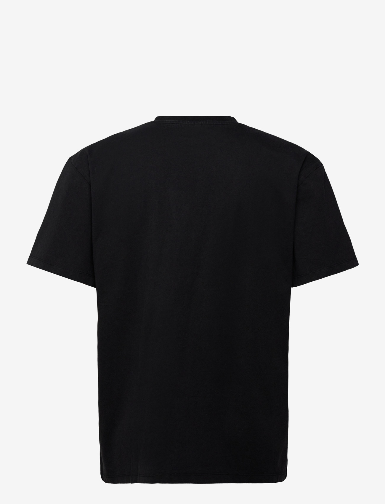 Garment Project - GP Heavy Tee - Acid Black - kortärmade t-shirts - acid black - 1