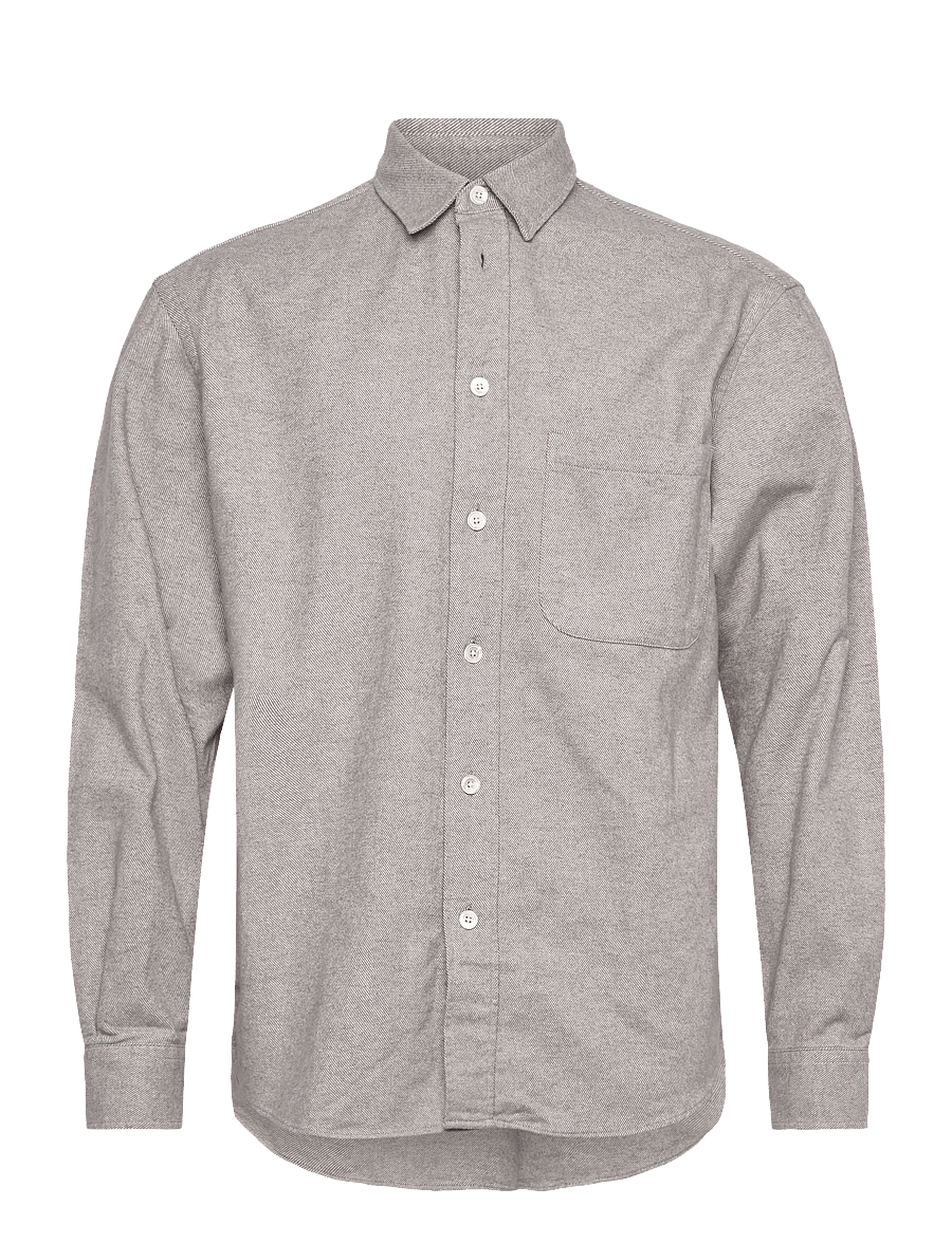 Garment Project - Relaxed Long Sleeved Shirt - Light - verslaðu eftir tilefni - light grey - 0