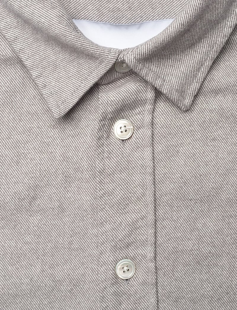 Garment Project - Relaxed Long Sleeved Shirt - Light - casual skjortor - light grey - 2