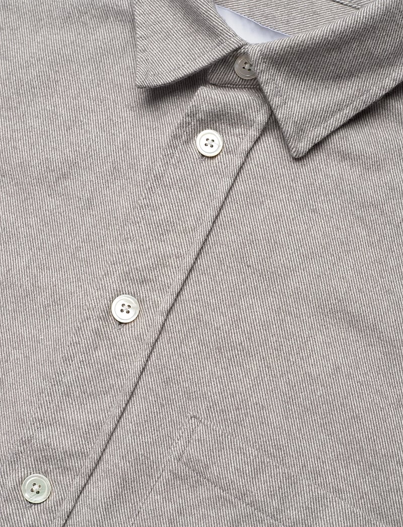 Garment Project - Relaxed Long Sleeved Shirt - Light - casual skjortor - light grey - 3