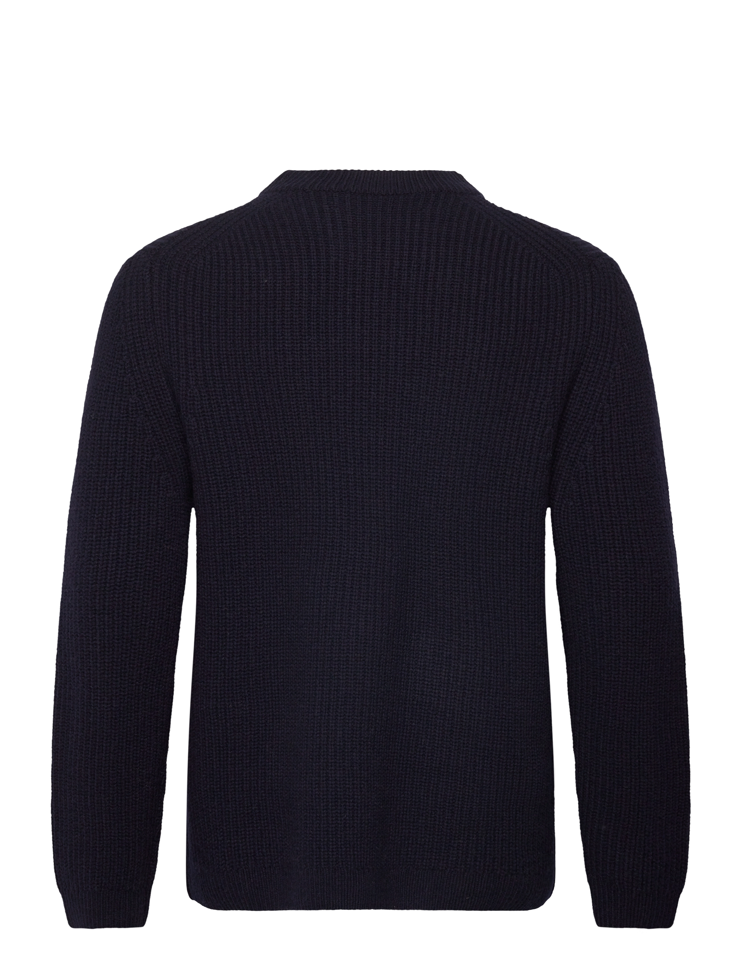 Garment Project - Boxy Wool Knit - Navy - navy - 1