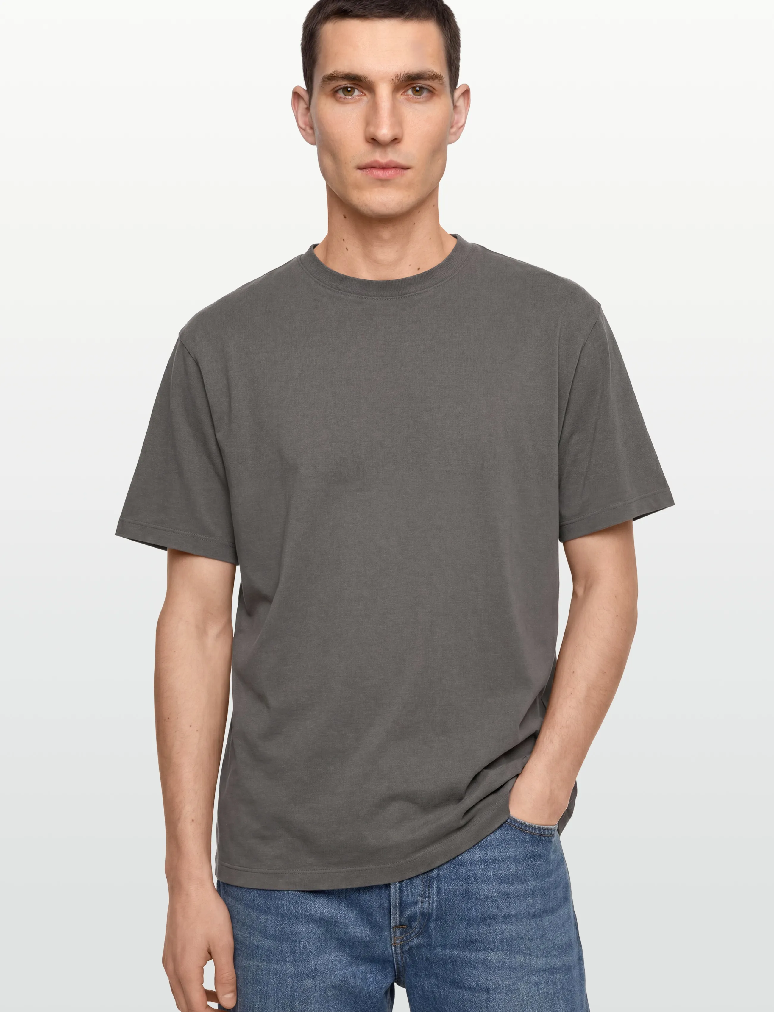 Garment Project - GP Heavy Tee - Acid Grey - acid grey - 3