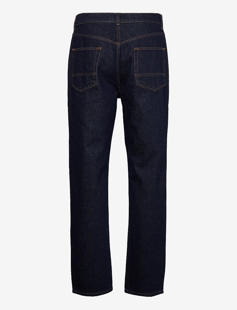 Garment Project - Regular Five Pocket Jeans - Indigo Rinsed - schmal zulaufende jeans - 22713 dark blue - 1