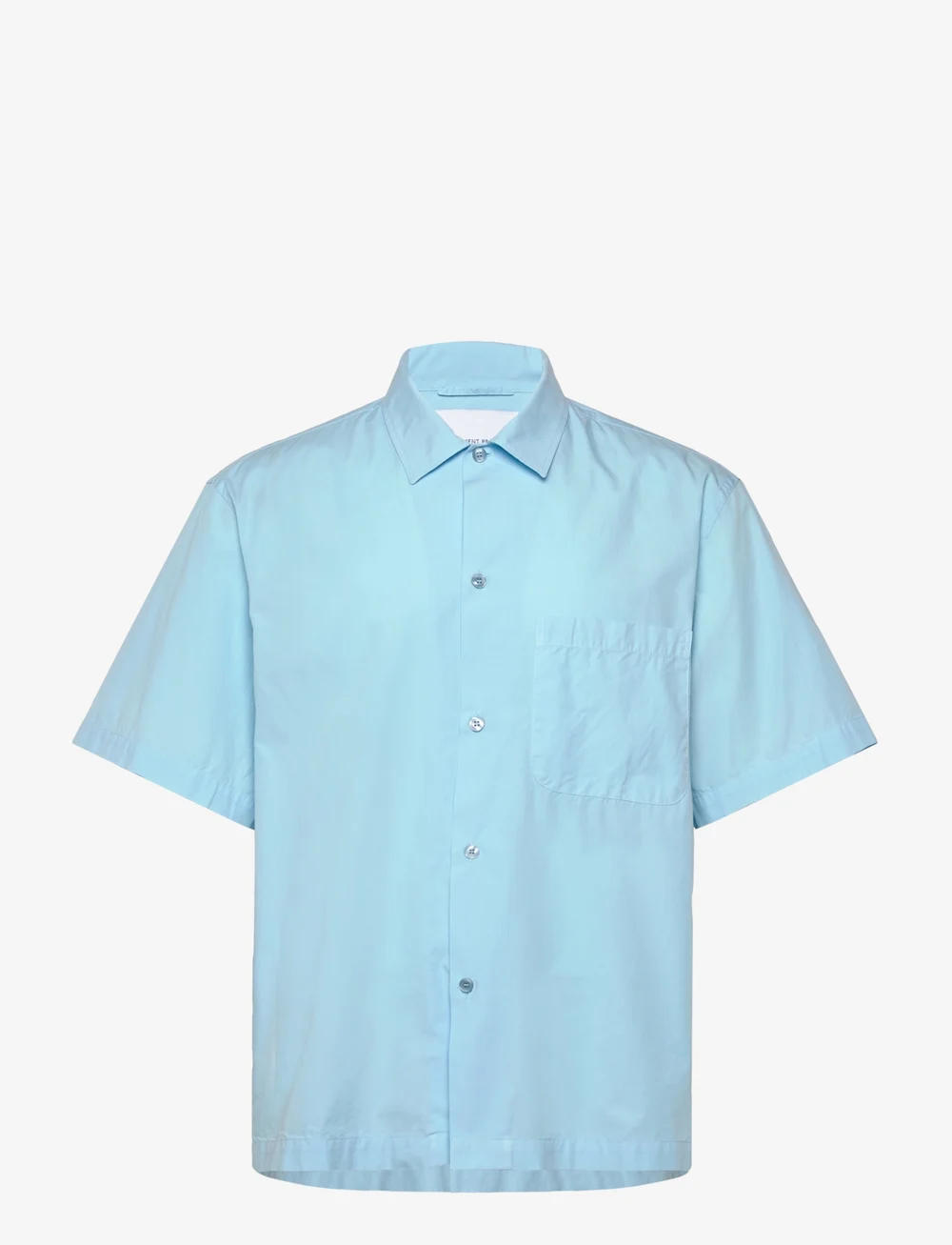 Garment Project - Holiday Shirt - Ice Blue - kurzarmhemden - ice blue - 0