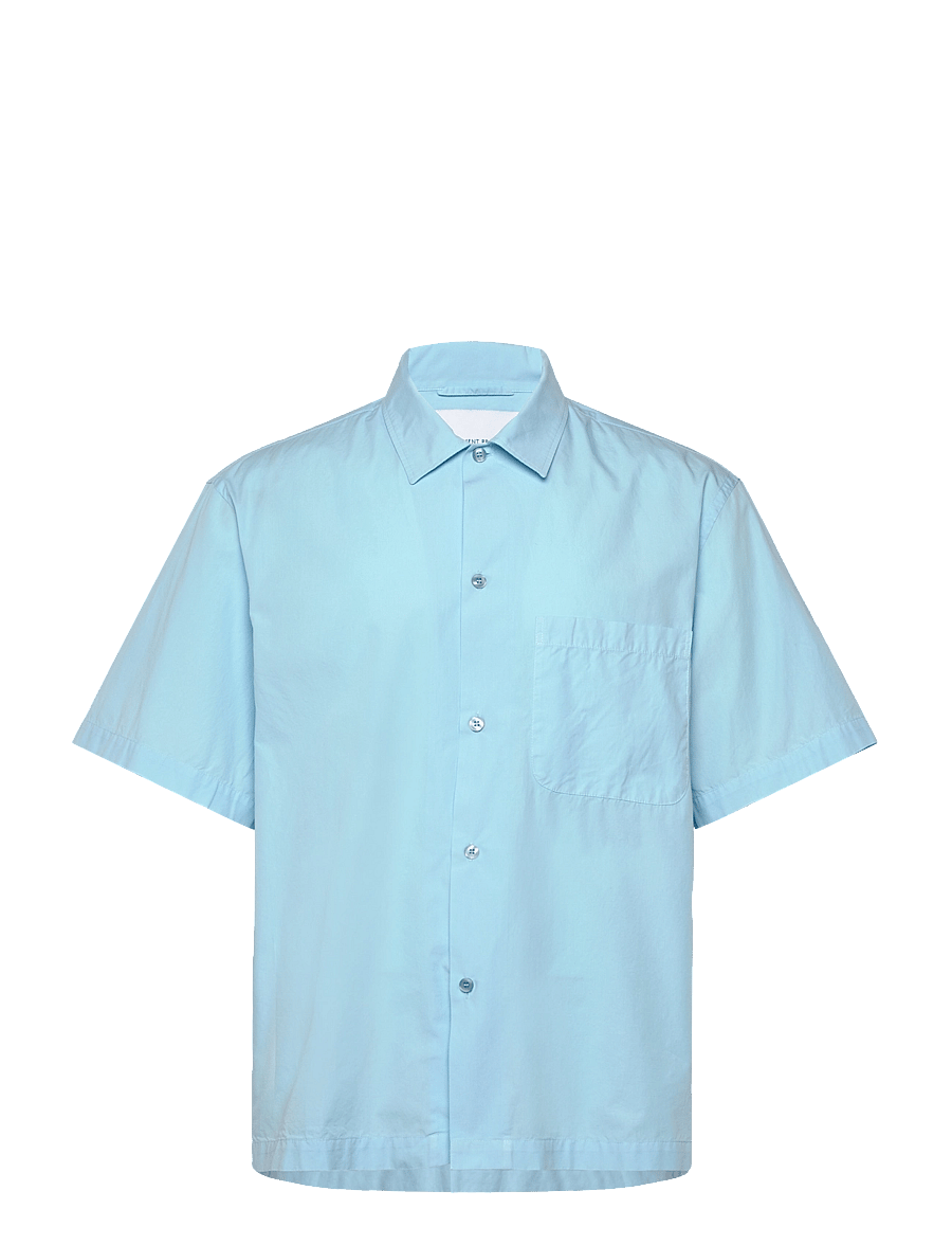 Garment Project - Holiday Shirt - Ice Blue - lühikeste varrukatega särgid - ice blue - 0
