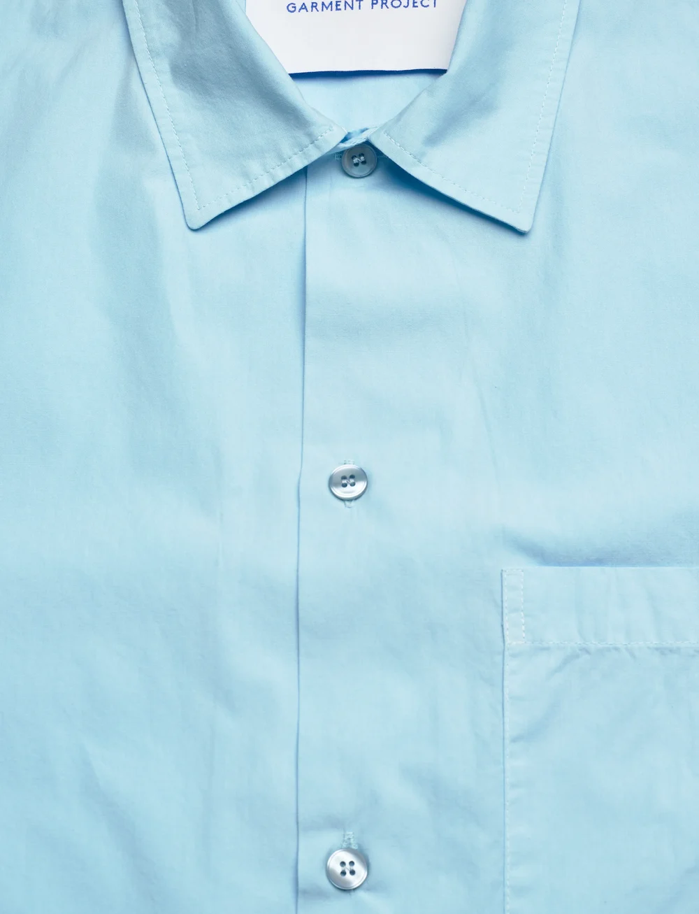 Garment Project - Holiday Shirt - Ice Blue - kurzarmhemden - ice blue - 2
