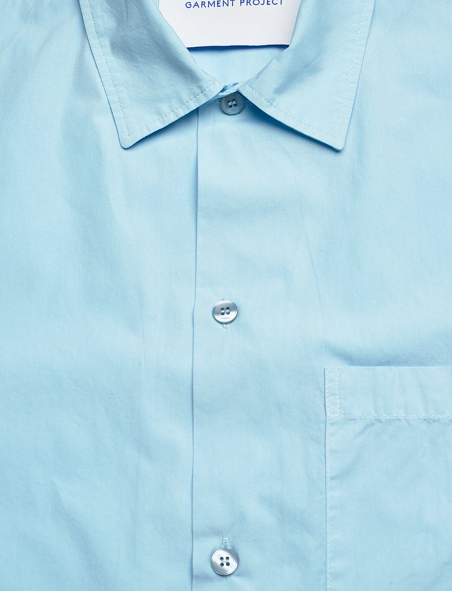 Garment Project - Holiday Shirt - Ice Blue - lühikeste varrukatega särgid - ice blue - 2