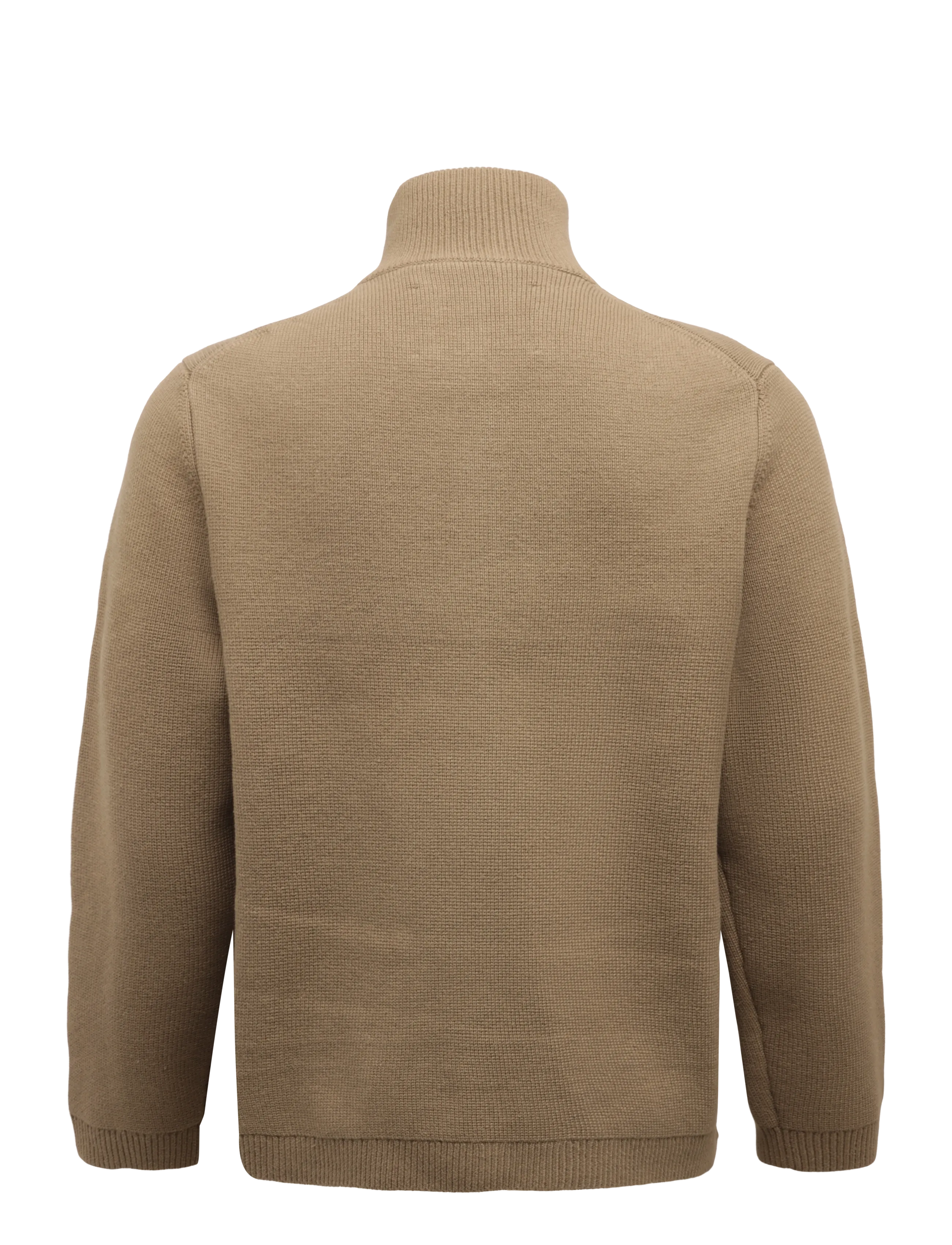 Garment Project - Zipper Knit Cardigan - Moss - moss - 1