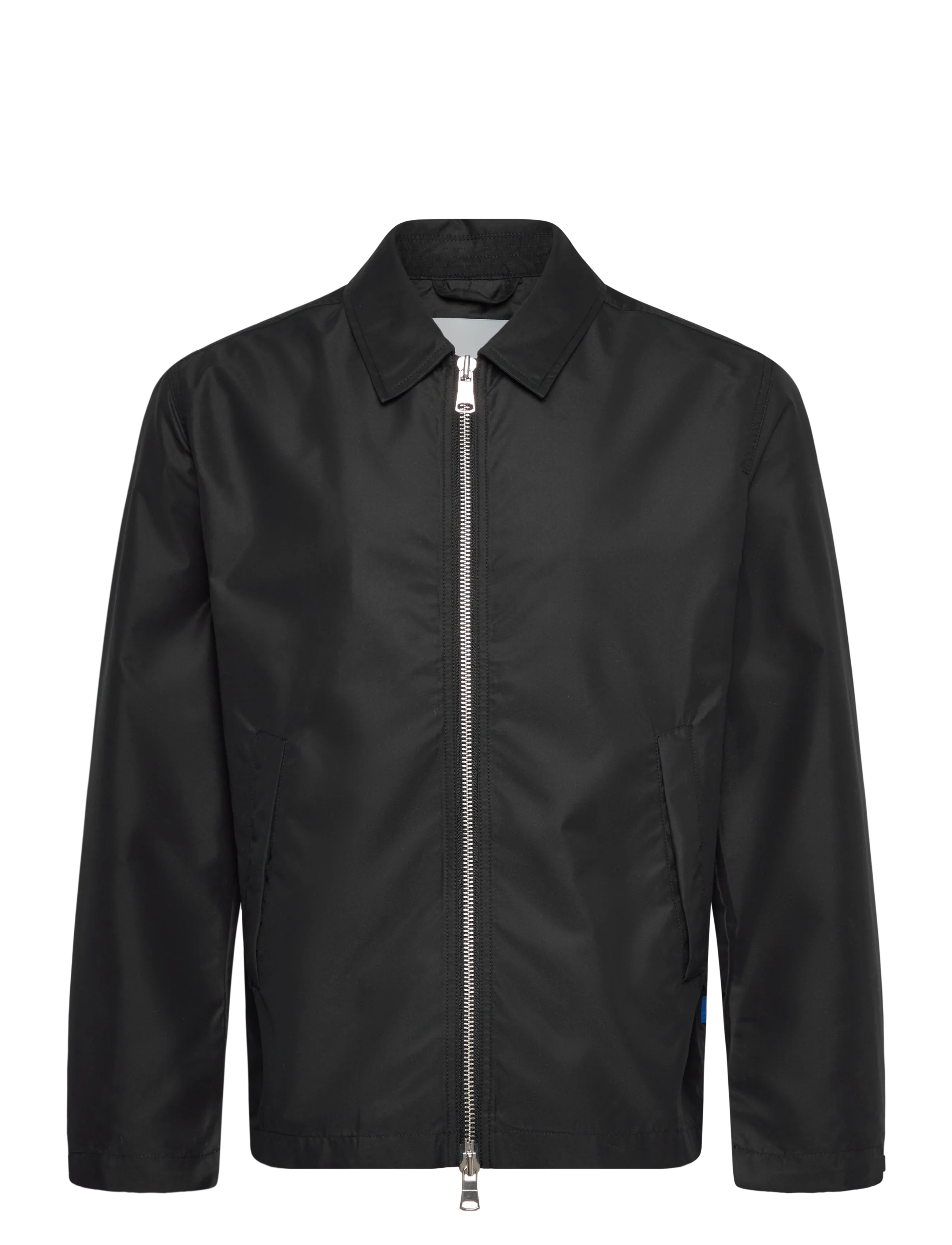 GARMENT PROJECT Water Repellent Zipper Jacke - Bla Schwarz - L - Herren