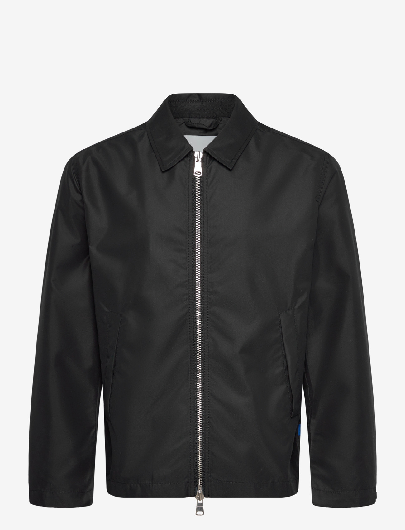 Garment Project - Water Repellent Zipper Jacket - Bla - forårsjakker - black - 0