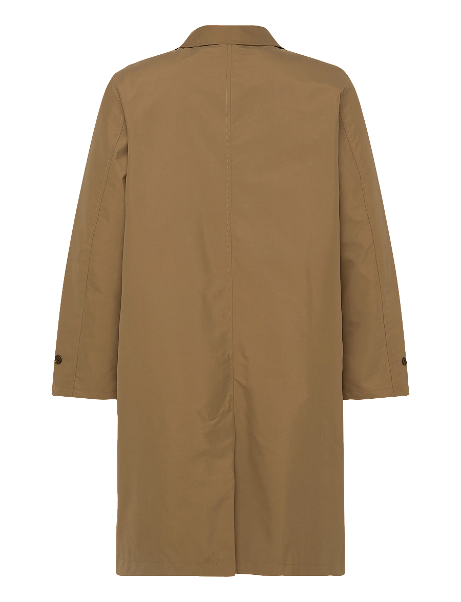 Garment Project - Water Repellent Coat - Moss - kerged mantlid - moss - 2