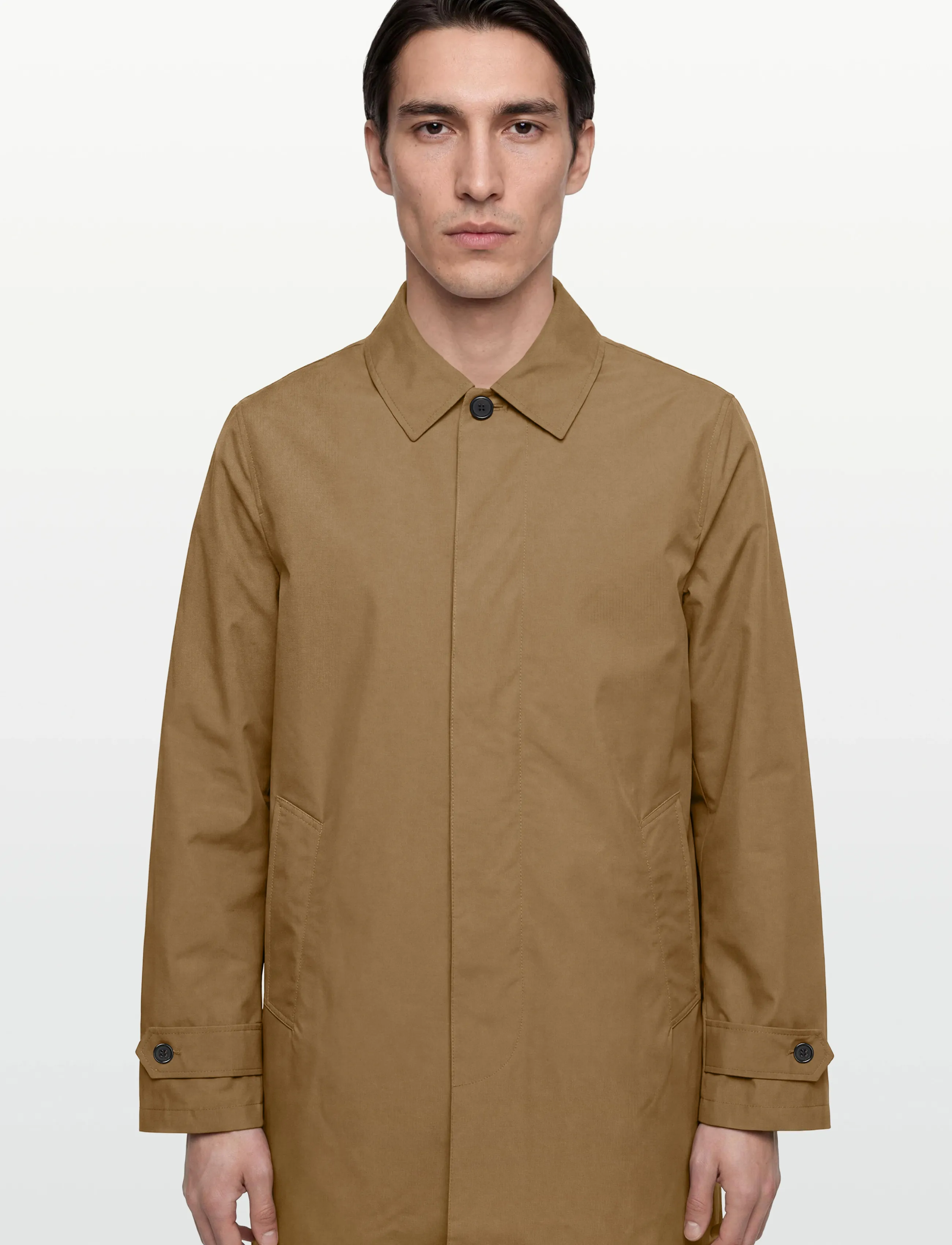 Garment Project - Water Repellent Coat - Moss - lette frakker - moss - 3