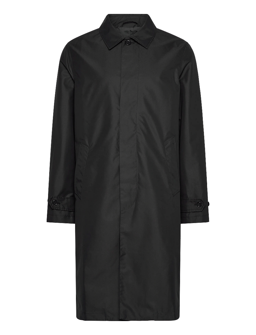 Garment Project - Water Repellent Coat - Black - regnjakker - black - 1