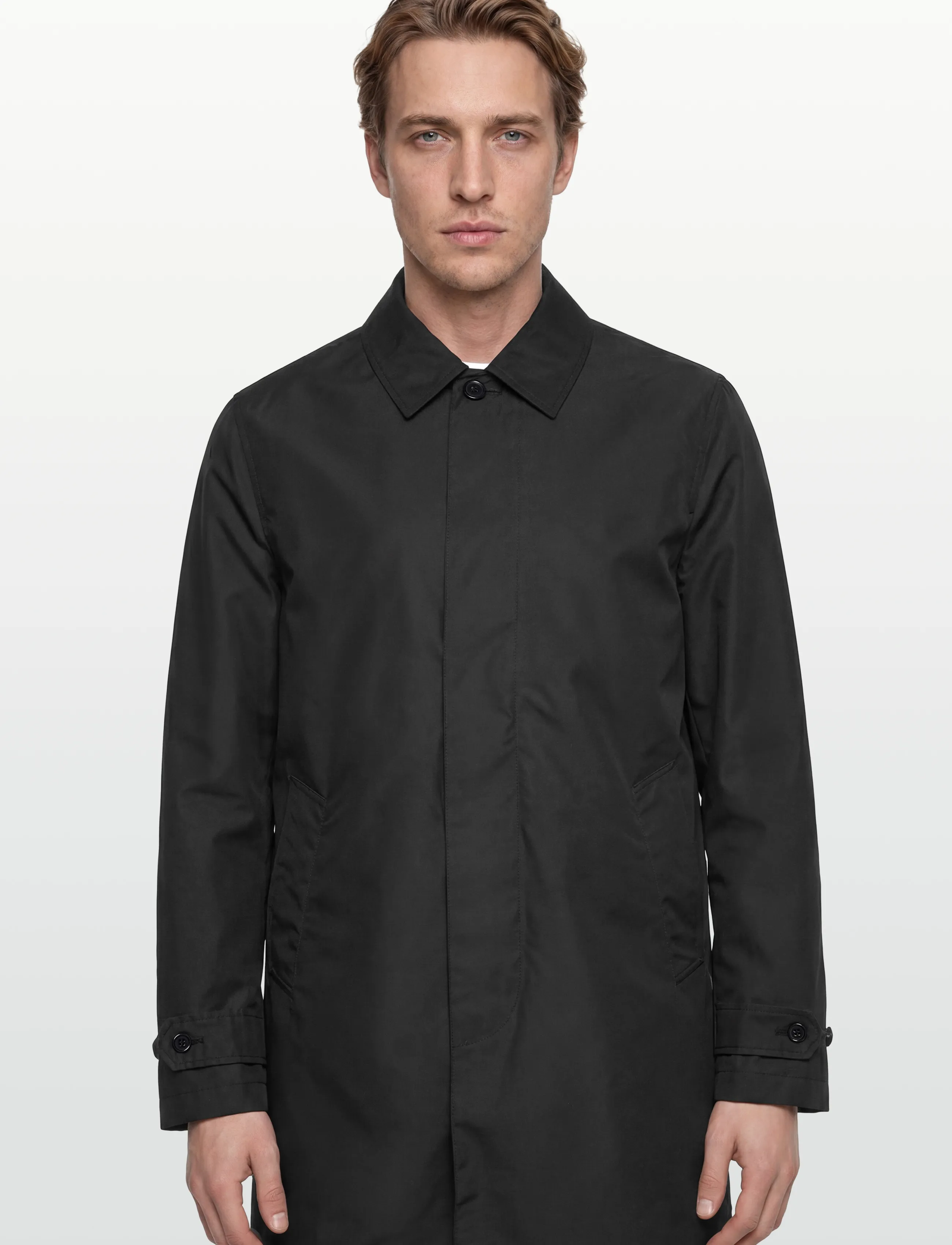 Garment Project - Water Repellent Coat - Black - jakker - black - 3