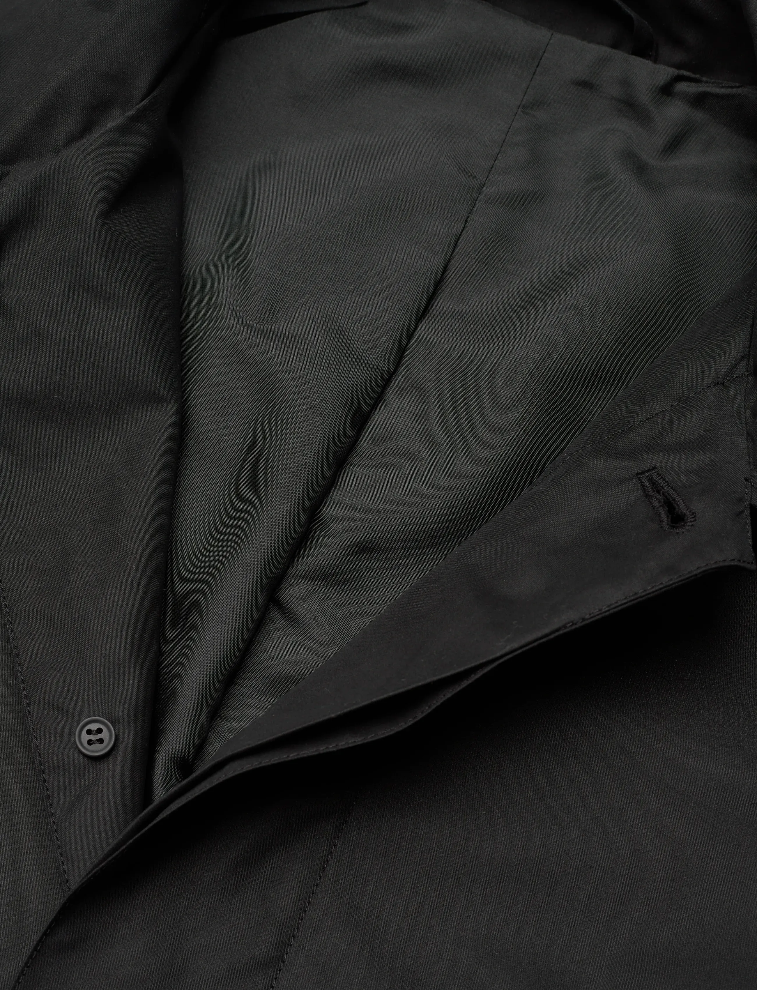 Garment Project - Water Repellent Coat - Black - jakker - black - 5