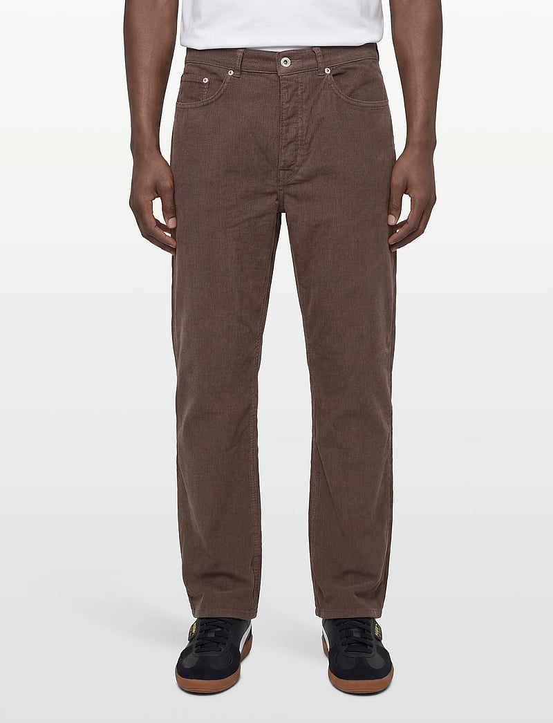 Garment Project - Corduroy Five Pocket Loose Fit - El - ikdienas bikses - elephant - 3