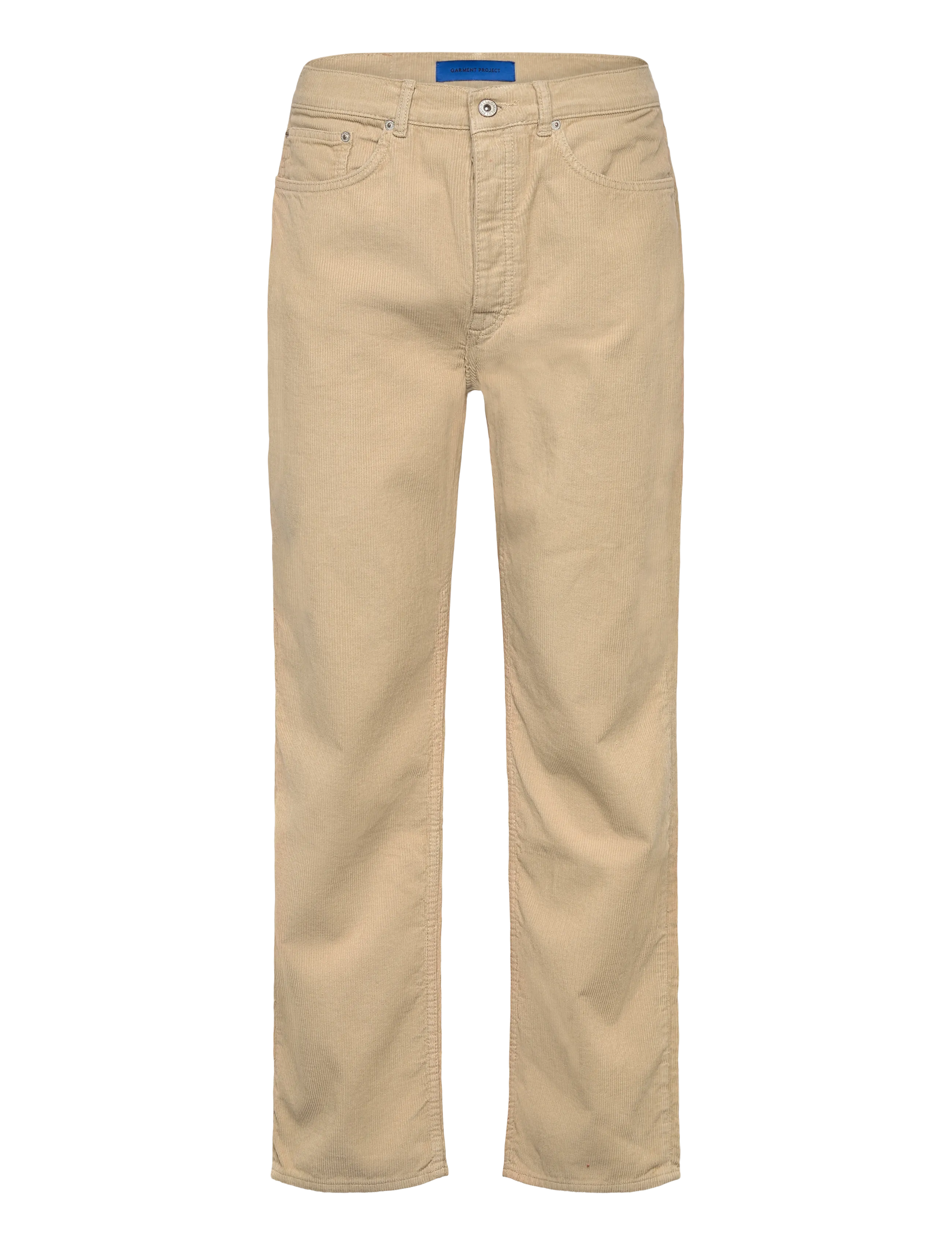Garment Project Corduroy Five Pocket Loose Fit - Bo - Garment Project - BONE WHITE / beige