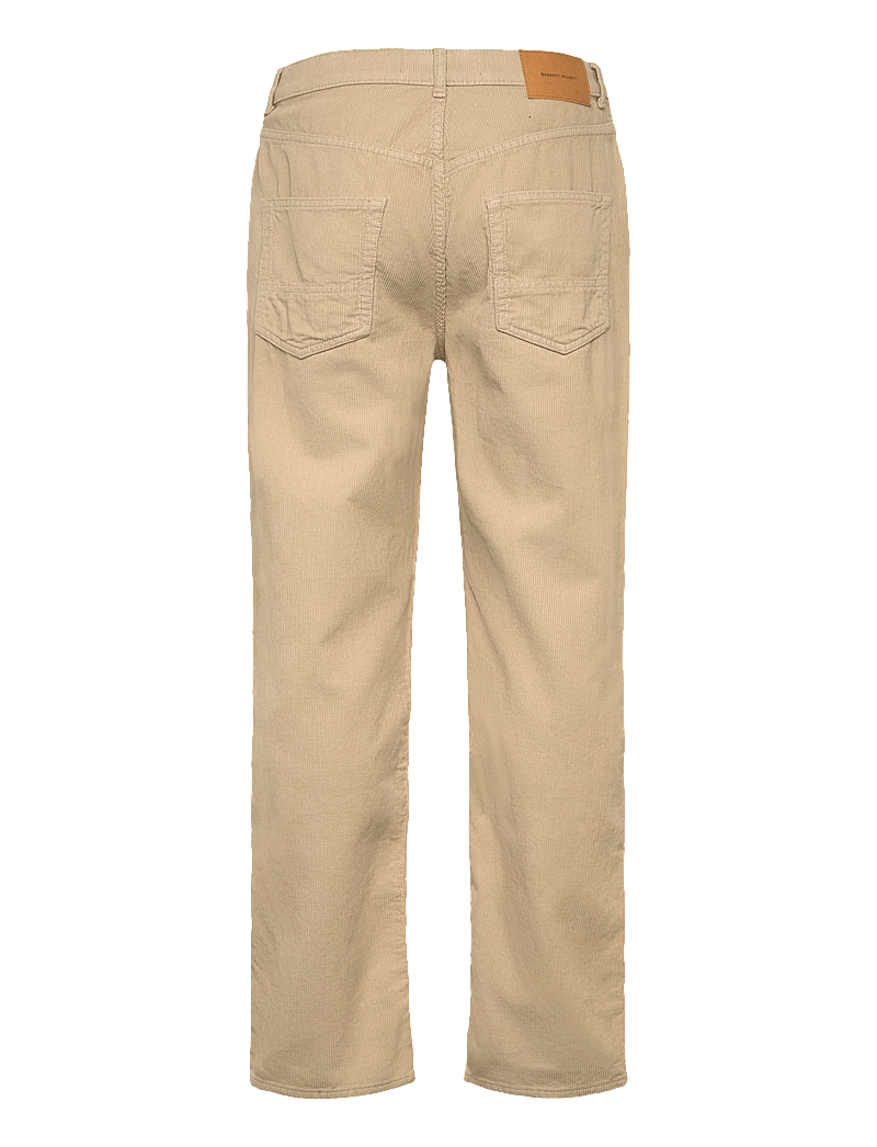Garment Project - Corduroy Five Pocket Loose Fit - Bo - casual trousers - bone white - 2