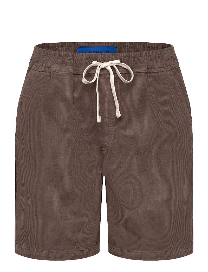 Garment Project - Corduroy Shorts - Elephant - casual shorts - elephant - 0