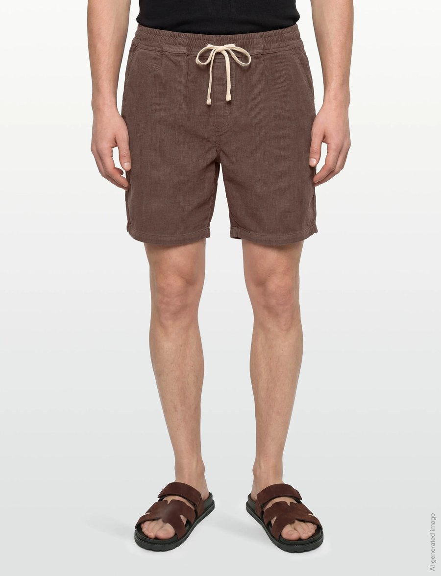 Garment Project - Corduroy Shorts - Elephant - short décontracté - elephant - 3