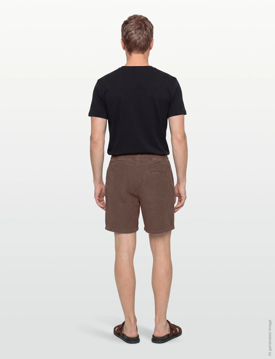 Garment Project - Corduroy Shorts - Elephant - short décontracté - elephant - 4