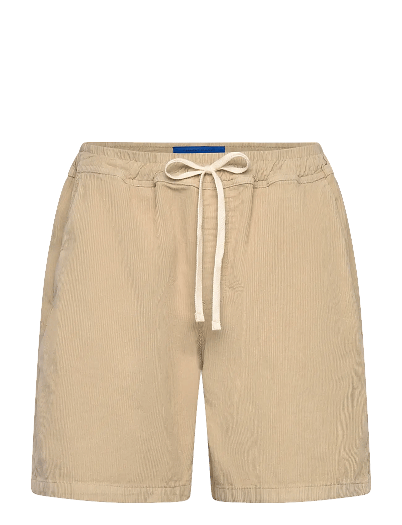 Garment Project - Corduroy Shorts - Bone - casual shorts - bone white - 0