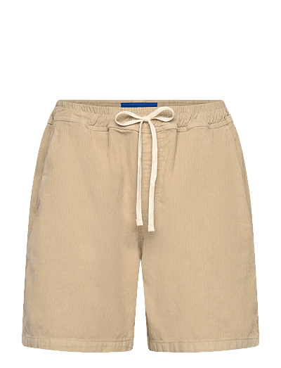 Garment Project Corduroy Shorts - Bone - Vabaaja lühikesed püksid - BONE WHITE / beige