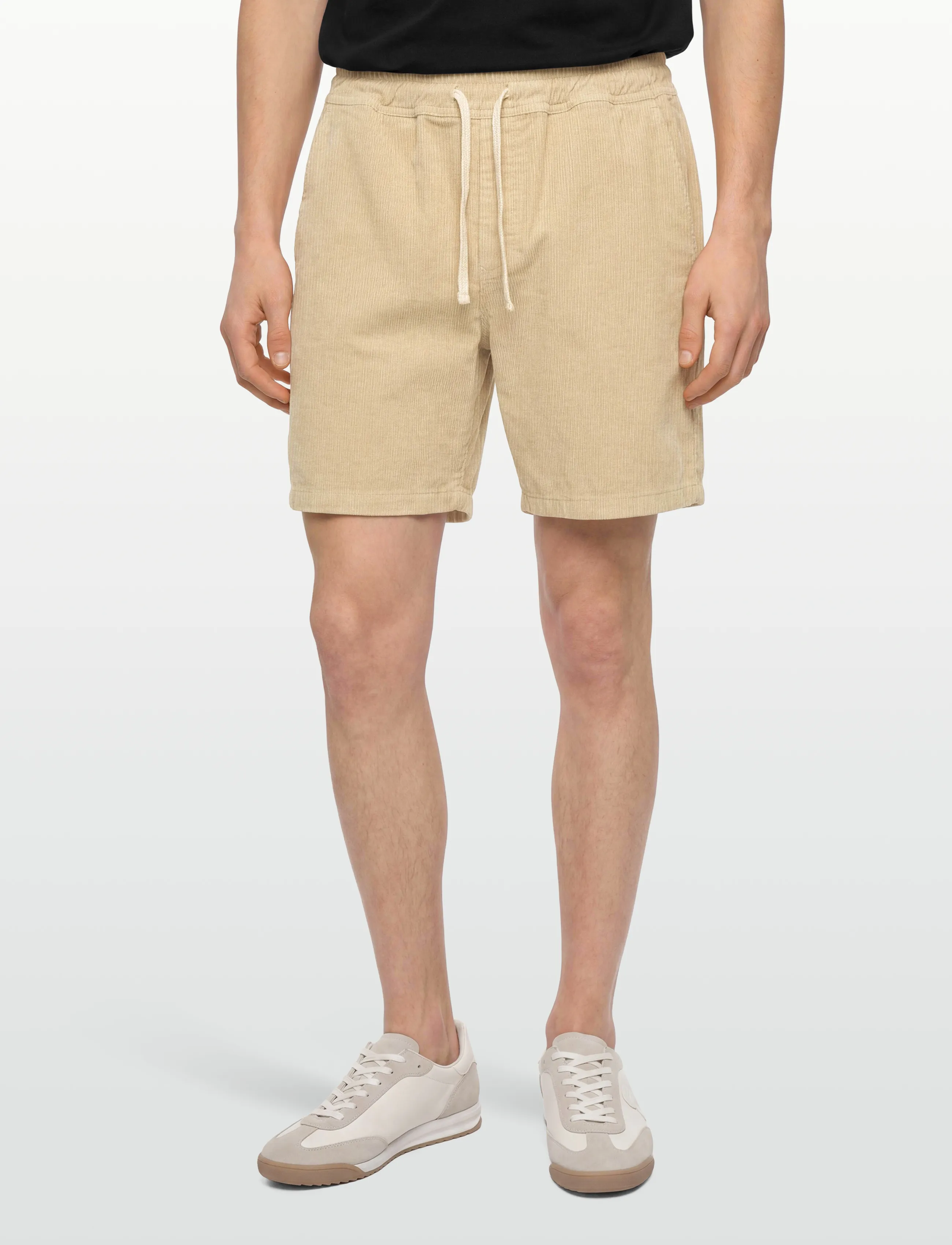 Garment Project - Corduroy Shorts - Bone - lühikesed vabaajapüksid - bone white - 3