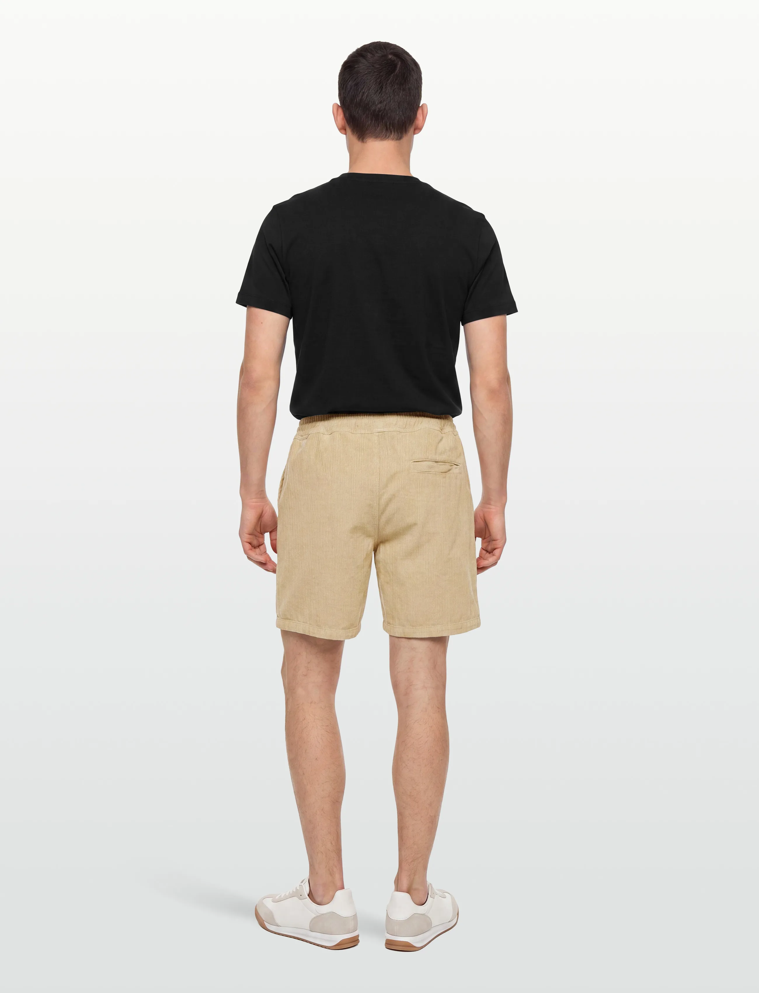 Garment Project - Corduroy Shorts - Bone - lühikesed vabaajapüksid - bone white - 4