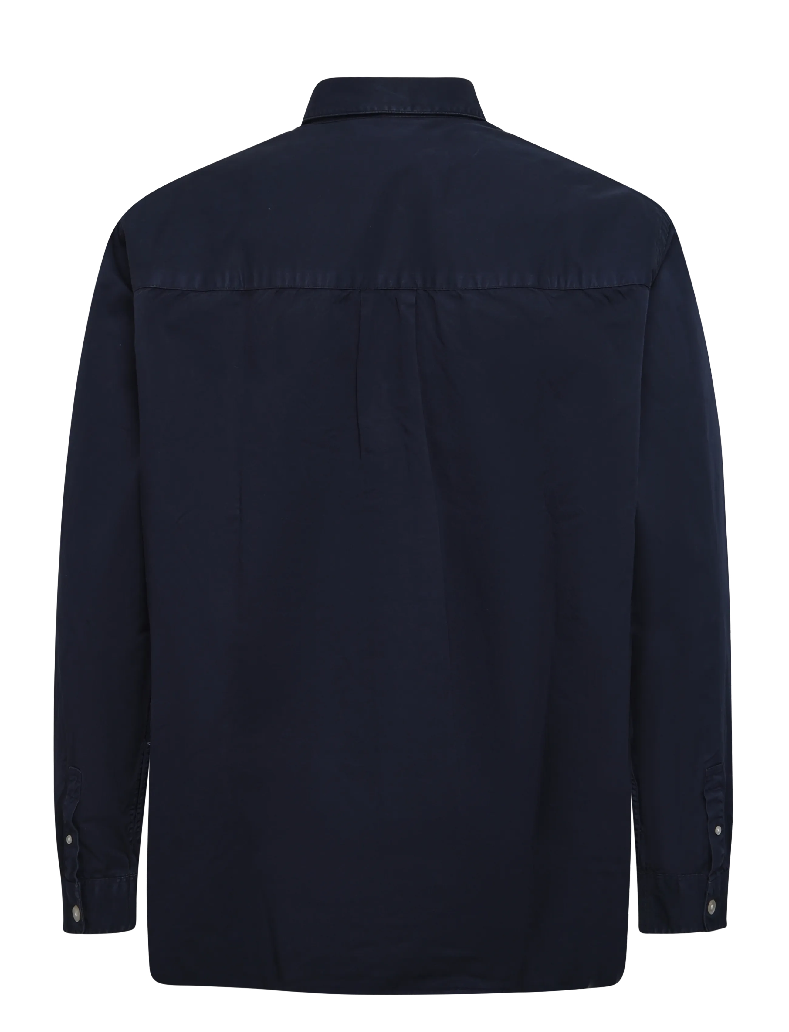 Garment Project - Relaxed LS Button Down Shirt - Navy - navy - 1