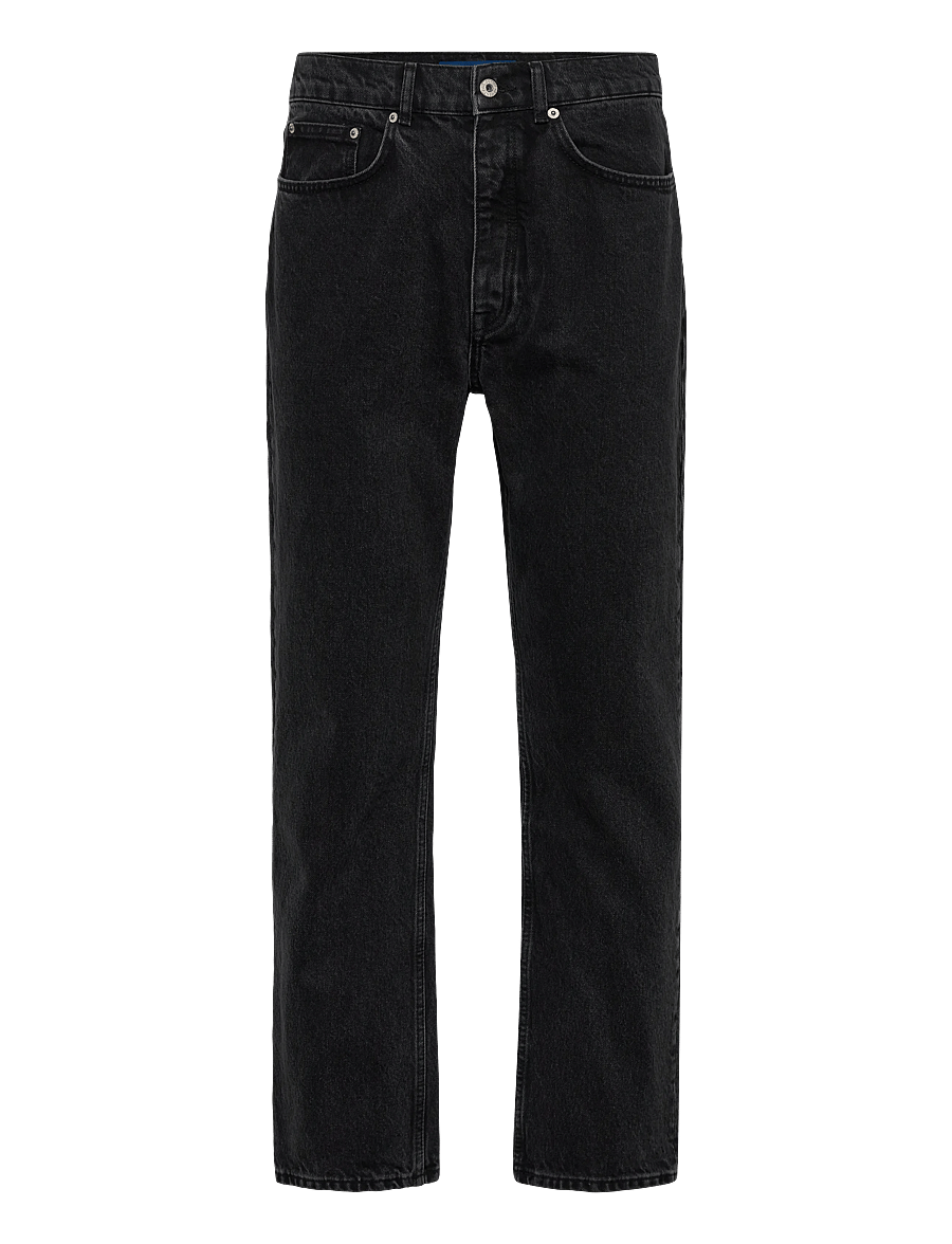 Garment Project - Loose Five Pocket Jeans - Stone Was - loose jeans - black - 0