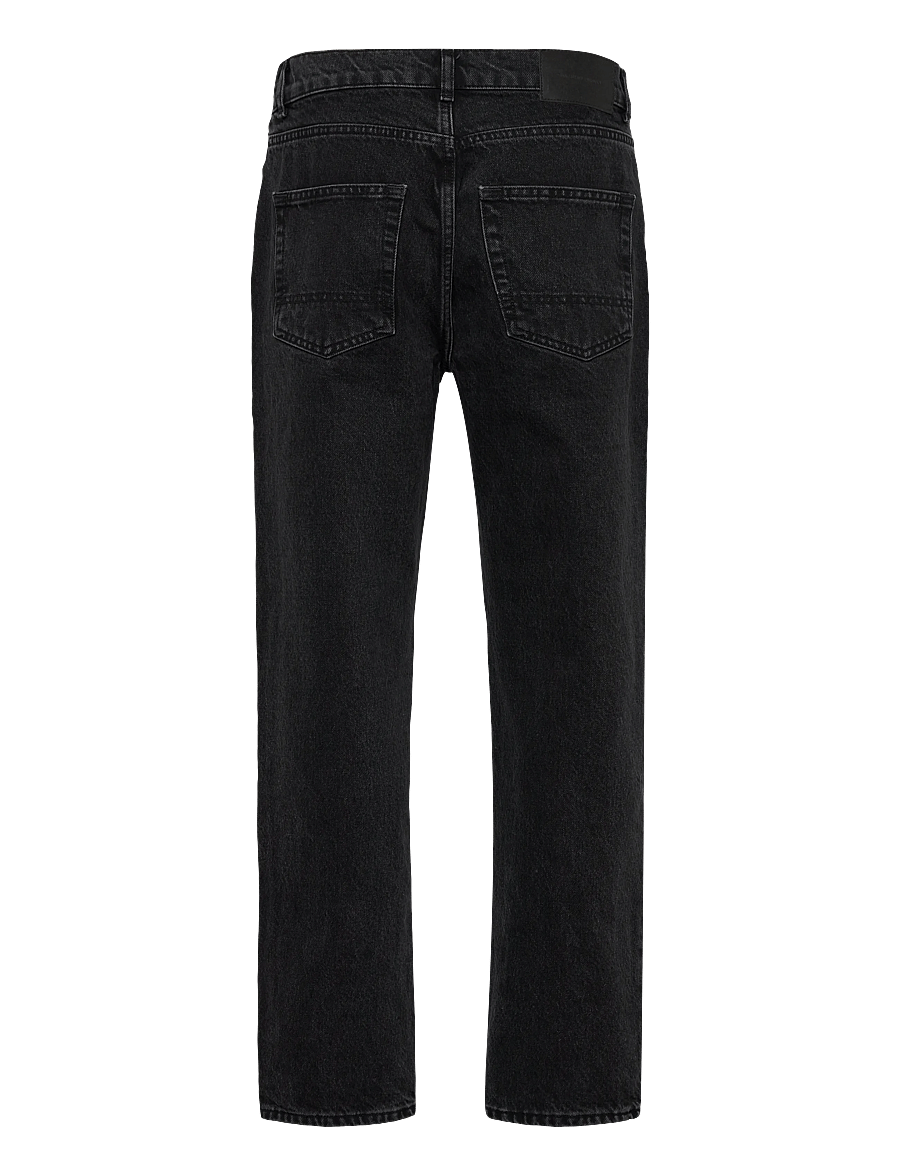 Garment Project - Loose Five Pocket Jeans - Stone Was - loose jeans - black - 1
