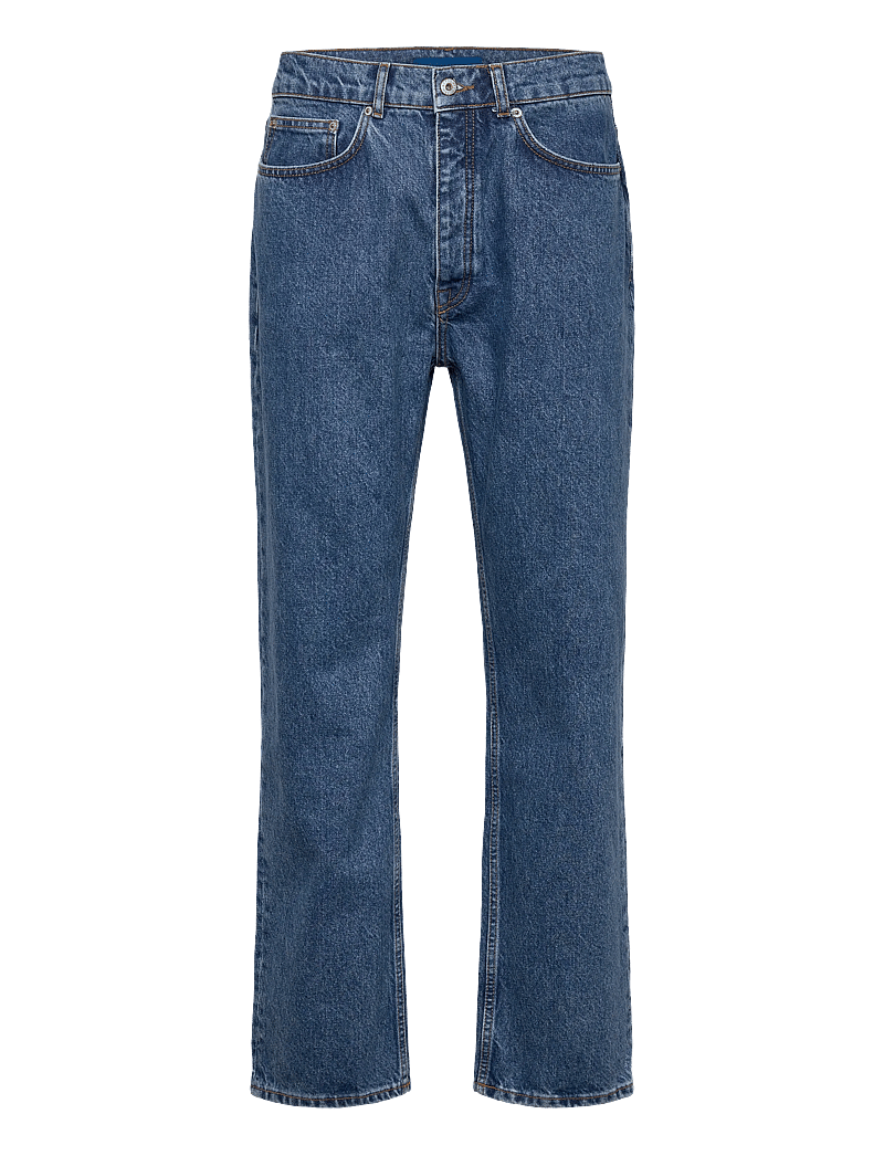 Garment Project - Loose Five Pocket Jeans - Heavy Was - loose jeans - blue - 0