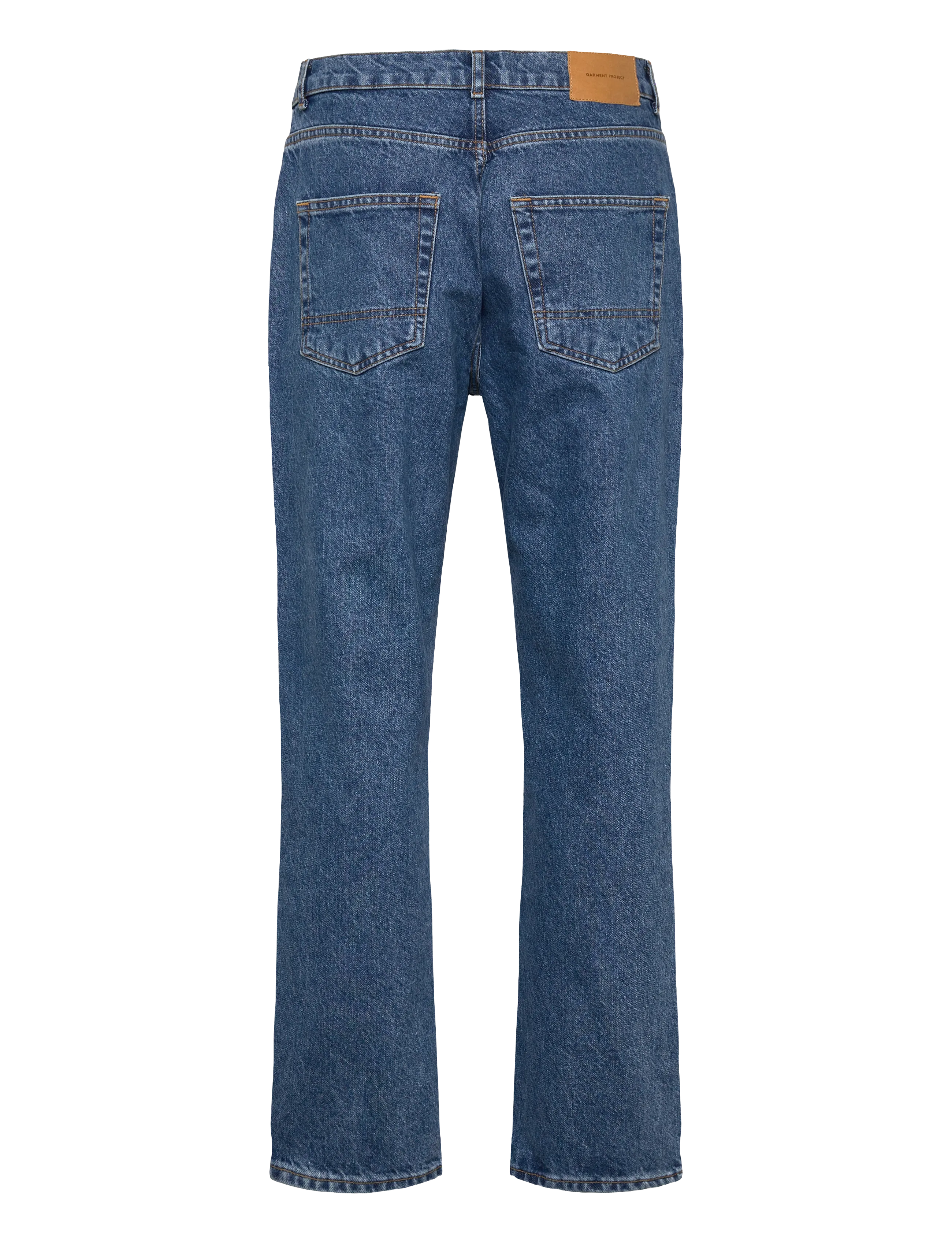 Garment Project - Loose Five Pocket Jeans - Heavy Was - loose jeans - blue - 1