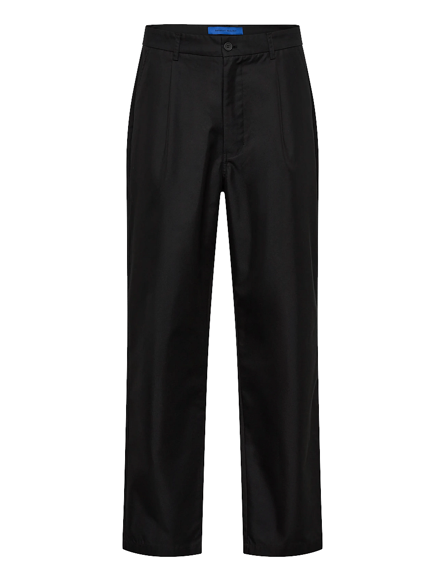 Garment Project - Bill Pant - Black - freizeithosen - black - 1