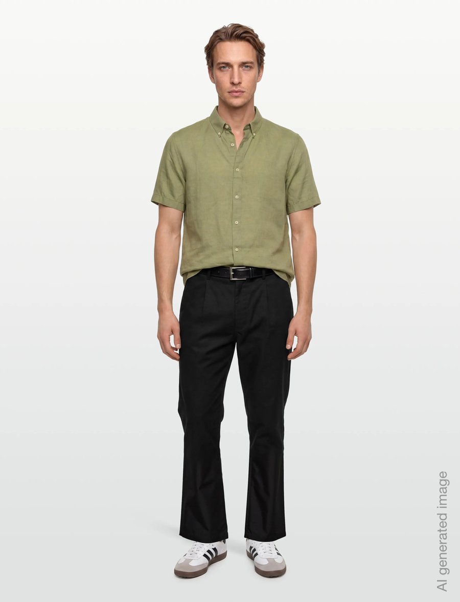 Garment Project - Bill Pant - Black - freizeithosen - black - 0