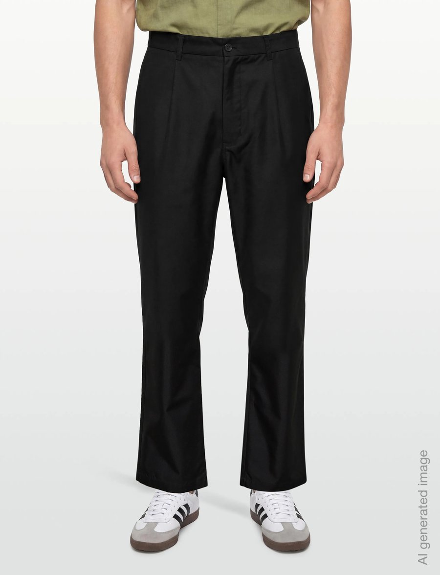 Garment Project - Bill Pant - Black - freizeithosen - black - 3