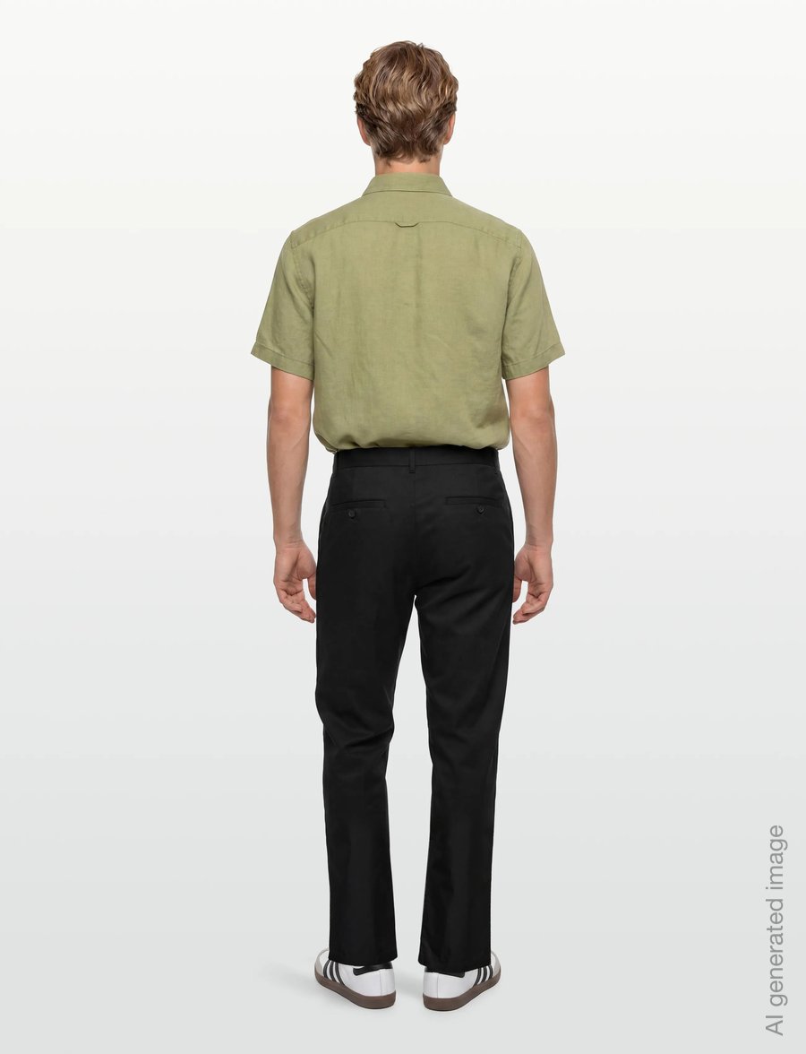 Garment Project - Bill Pant - Black - freizeithosen - black - 4