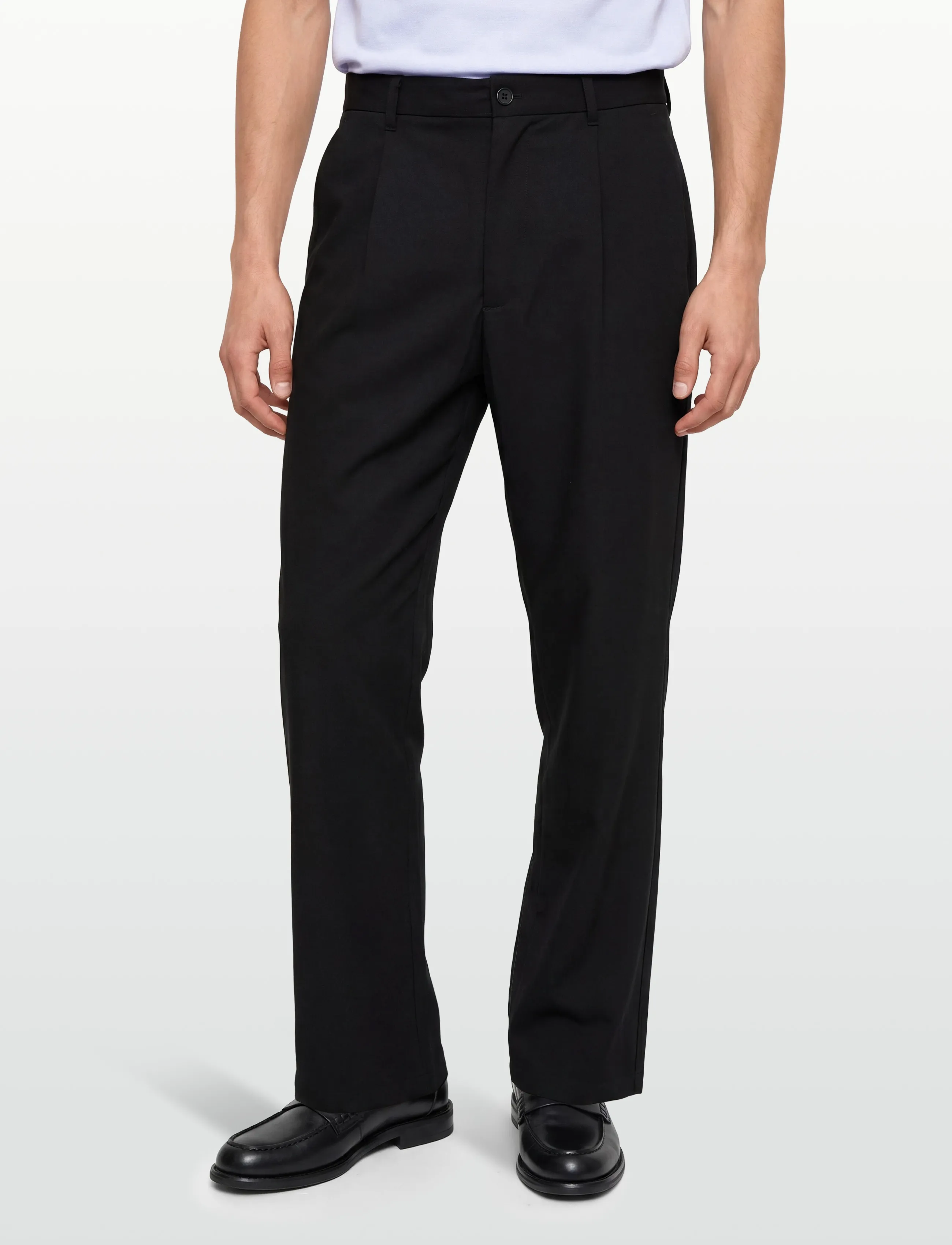 Garment Project - Louis Pant - Black - anzugshosen - black - 3