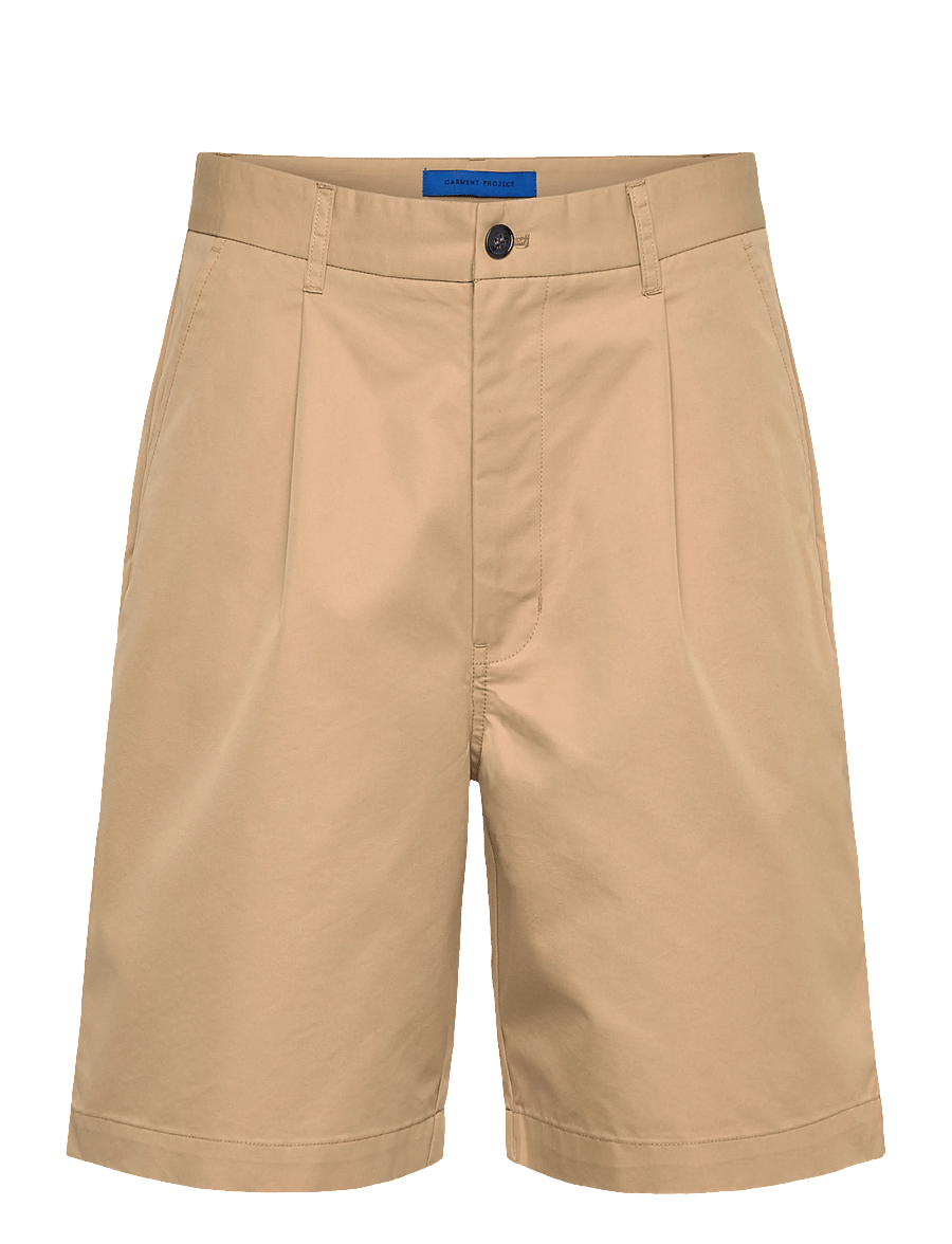 Garment Project - Bill Shorts - Sand Twill - chinos shorts - sand - 1