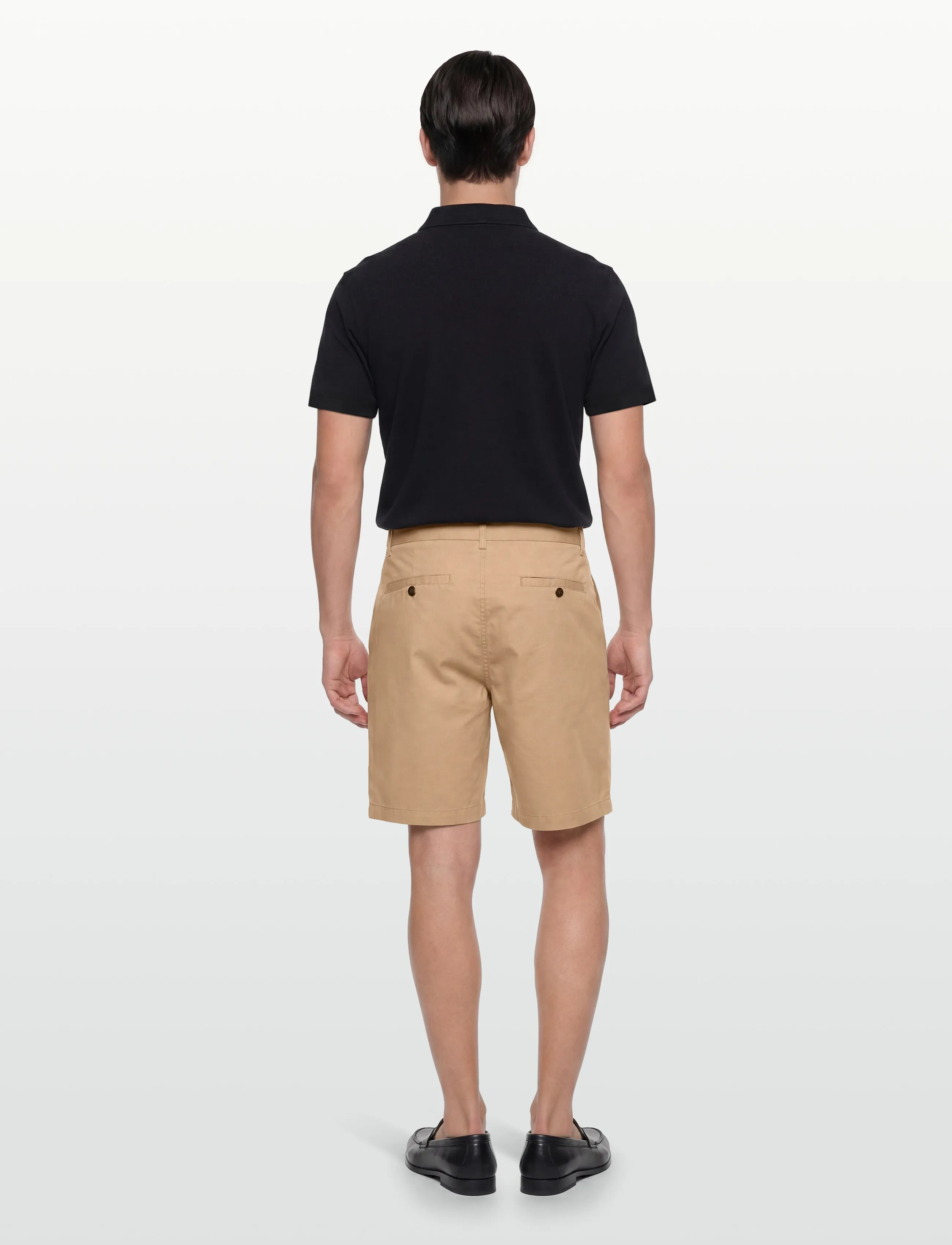 Garment Project - Bill Shorts - Sand Twill - chinos shorts - sand - 4